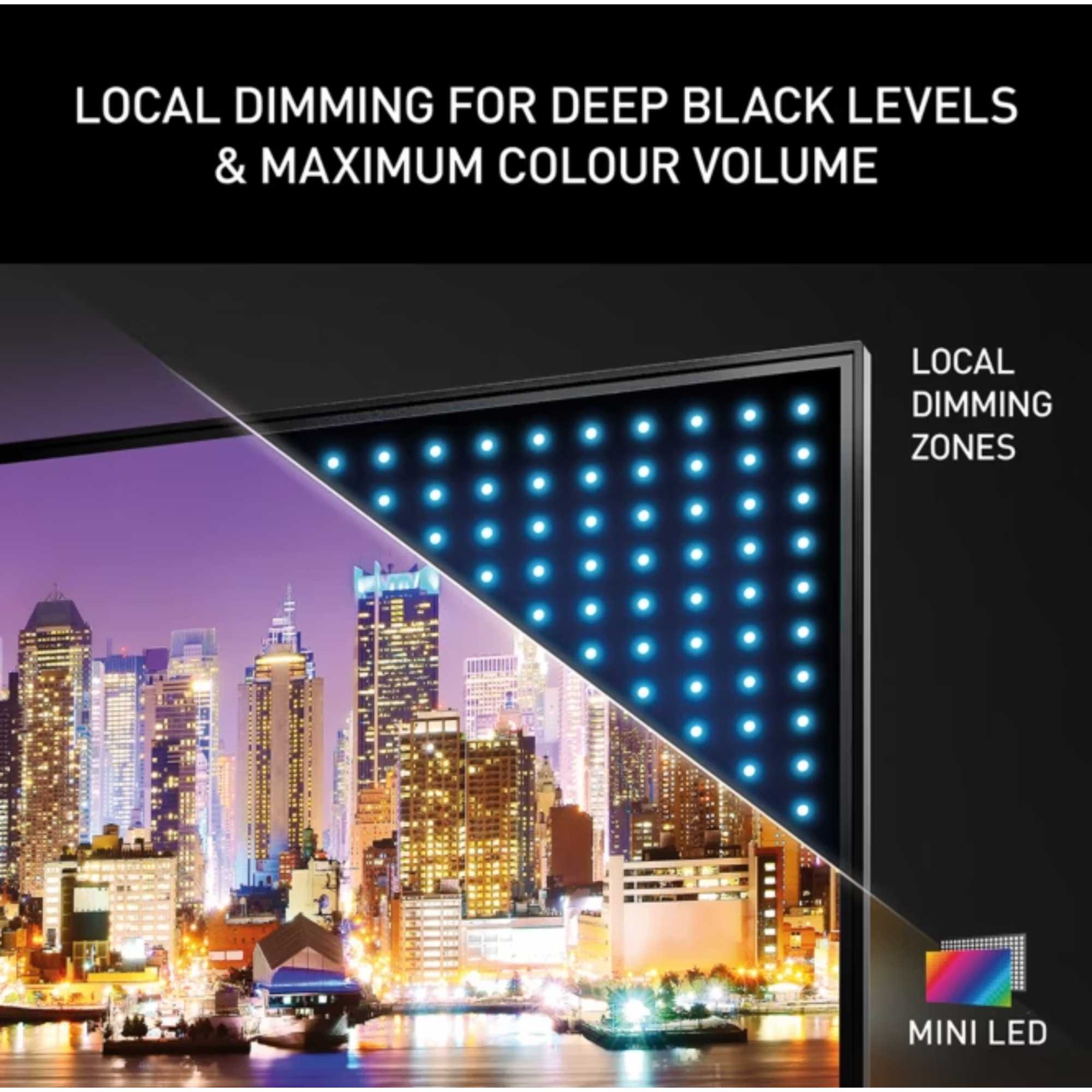 TV55W95BEB 55" 4K Ultra HD Smart TV 144Hz with Freely