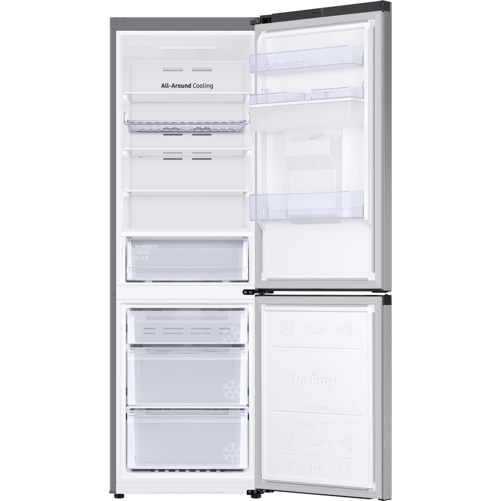 RB34C652ESA/EU Series 7 SpaceMax 341L Smart Combi Fridge Freezer - Silver
