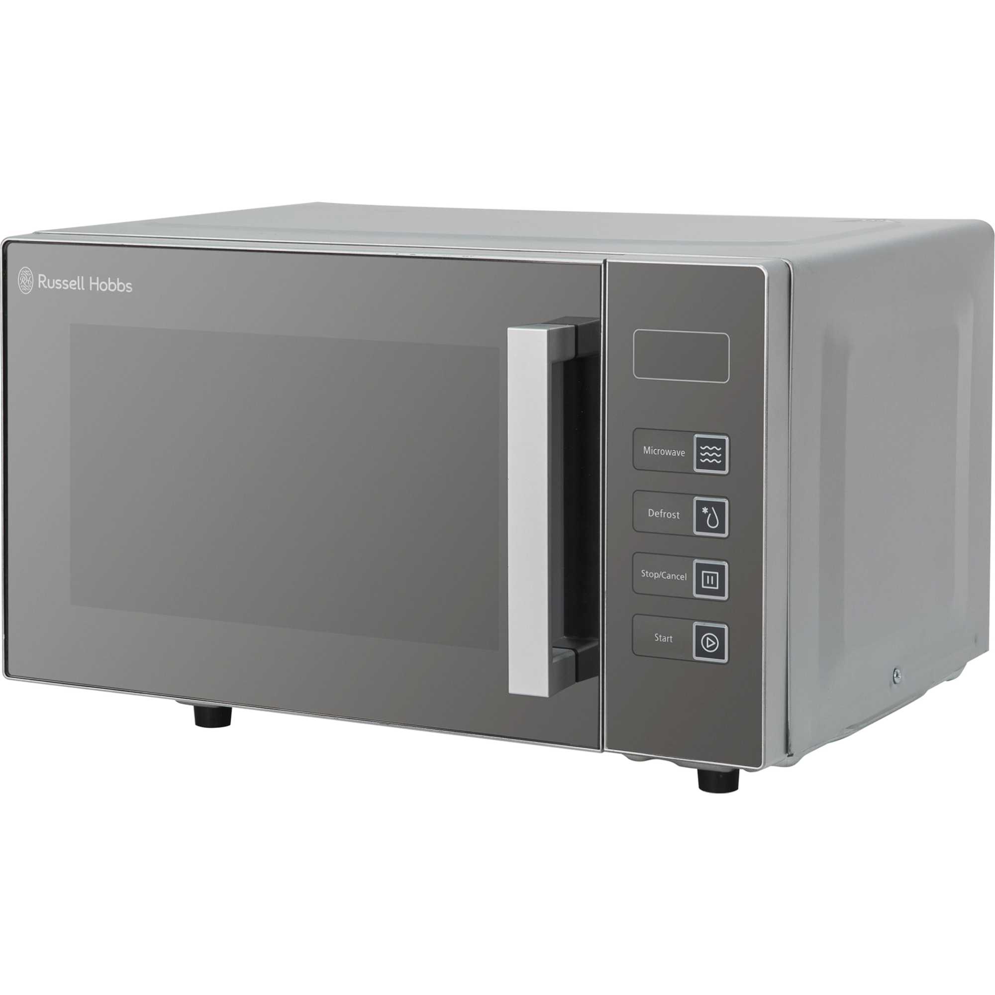 RHEM2301S 23L Flatbed Solo 800w Microwave - Silver