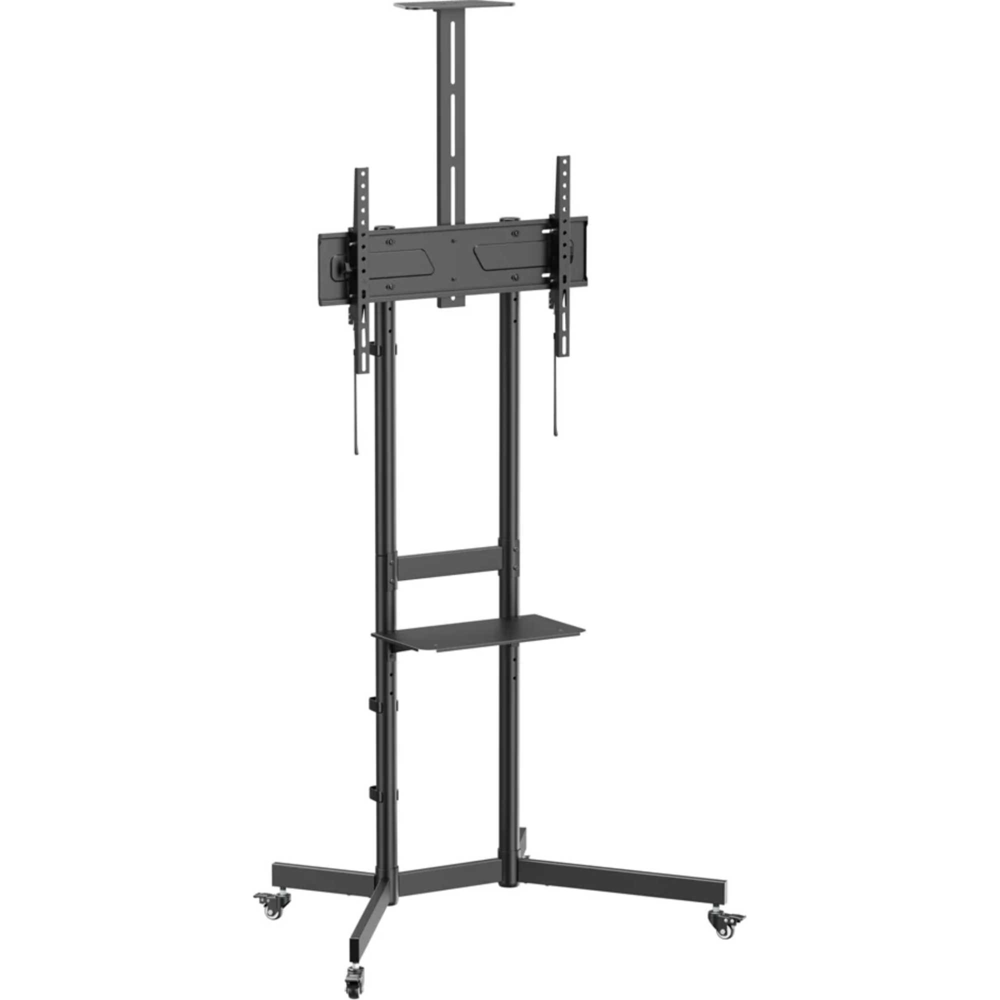 APTC6100 PRO Height Adjustable Mobile TV Cart - For TVs 37 70 and 70kg