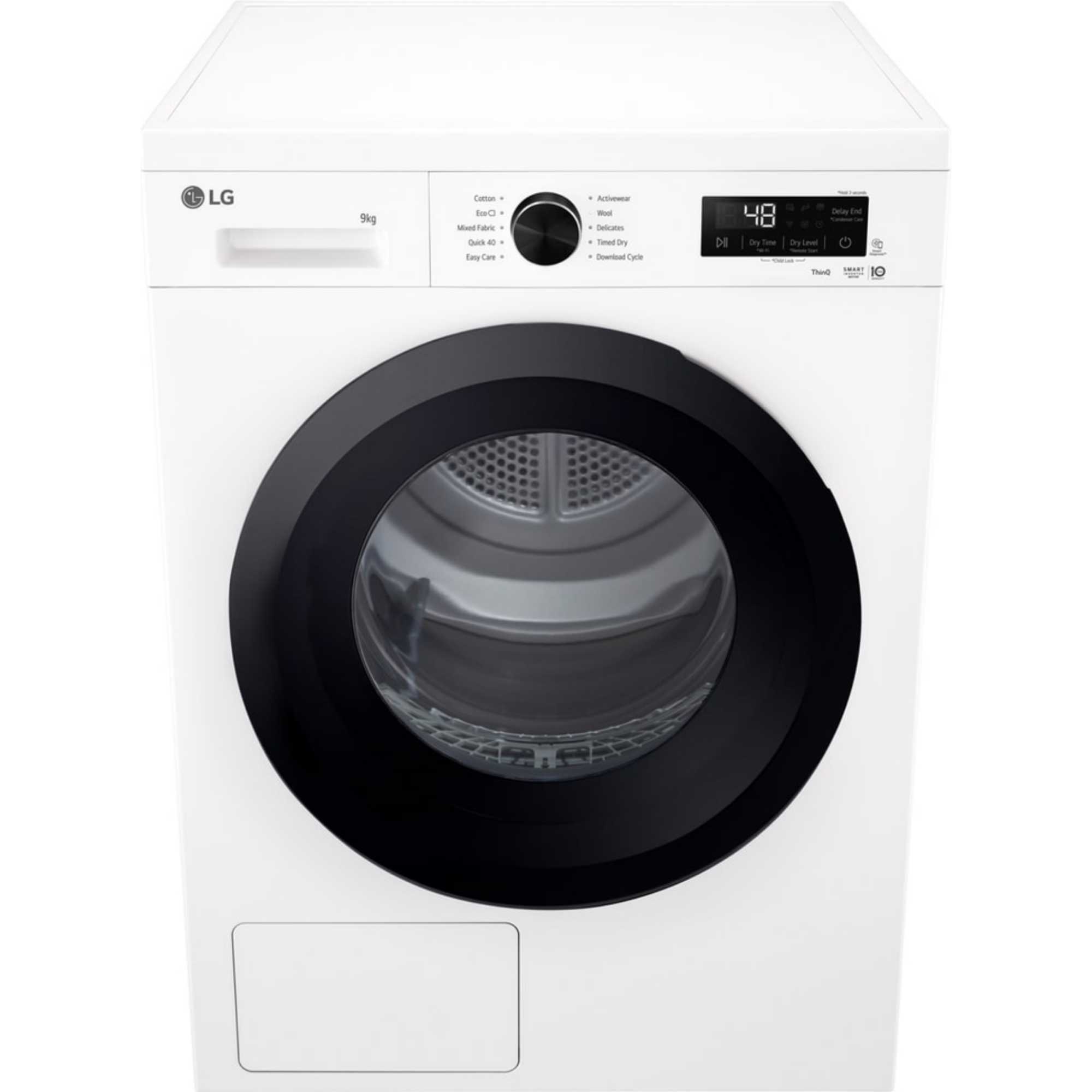 Series 2 ThinQ 9kg Heat Pump Tumble Dryer - RHX1009NWK