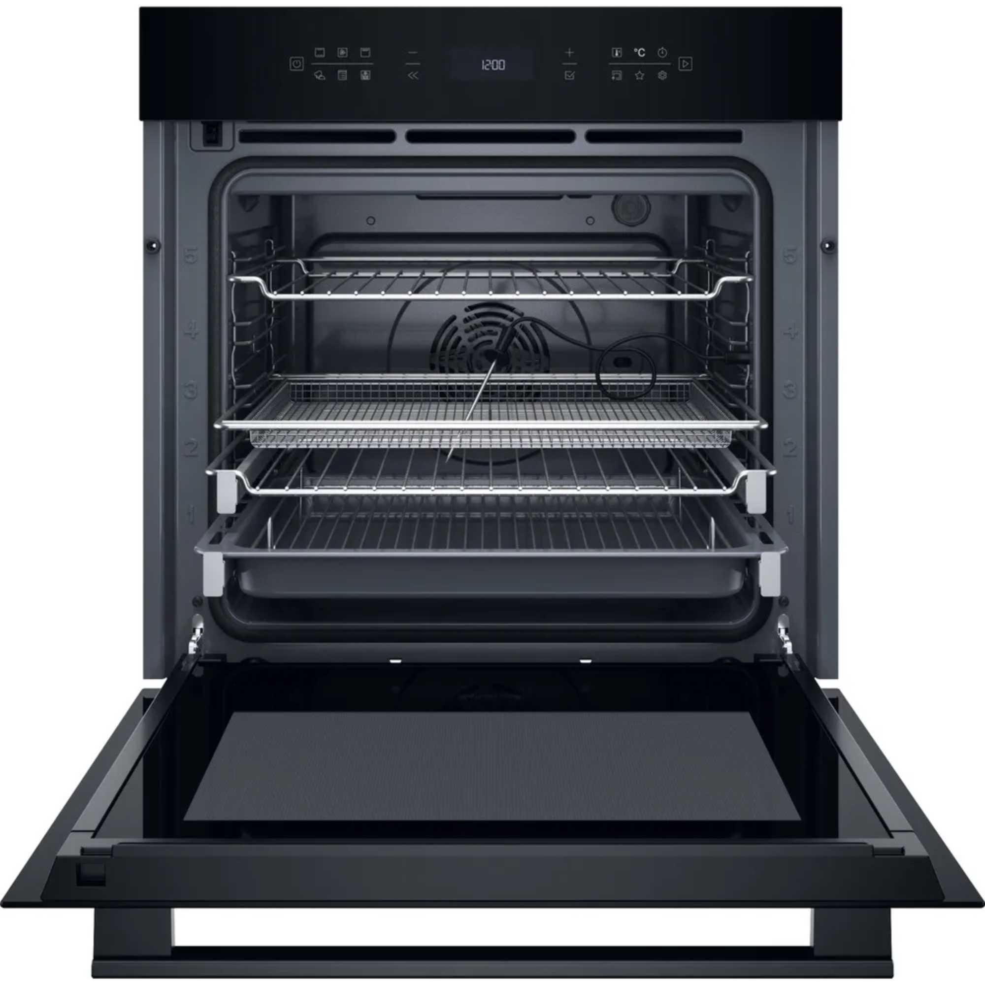 HOI68PPT2SBUK Class 6 Built-In Electric Single Oven - Black