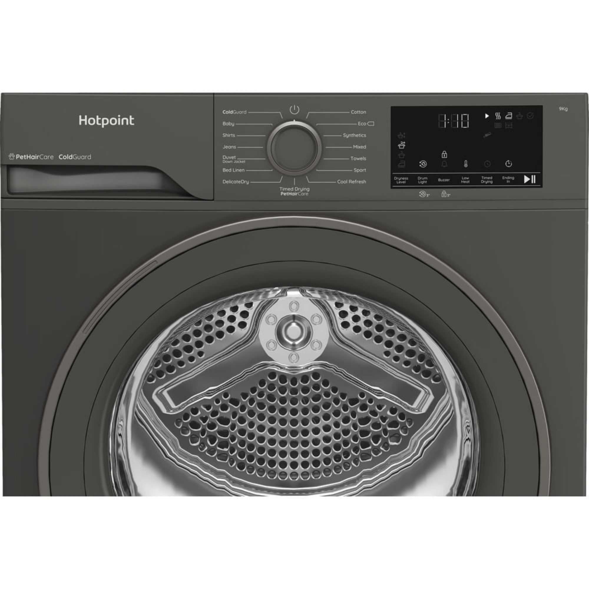 9kg Heat Pump Tumble Dryer - C HD 93M GG UK