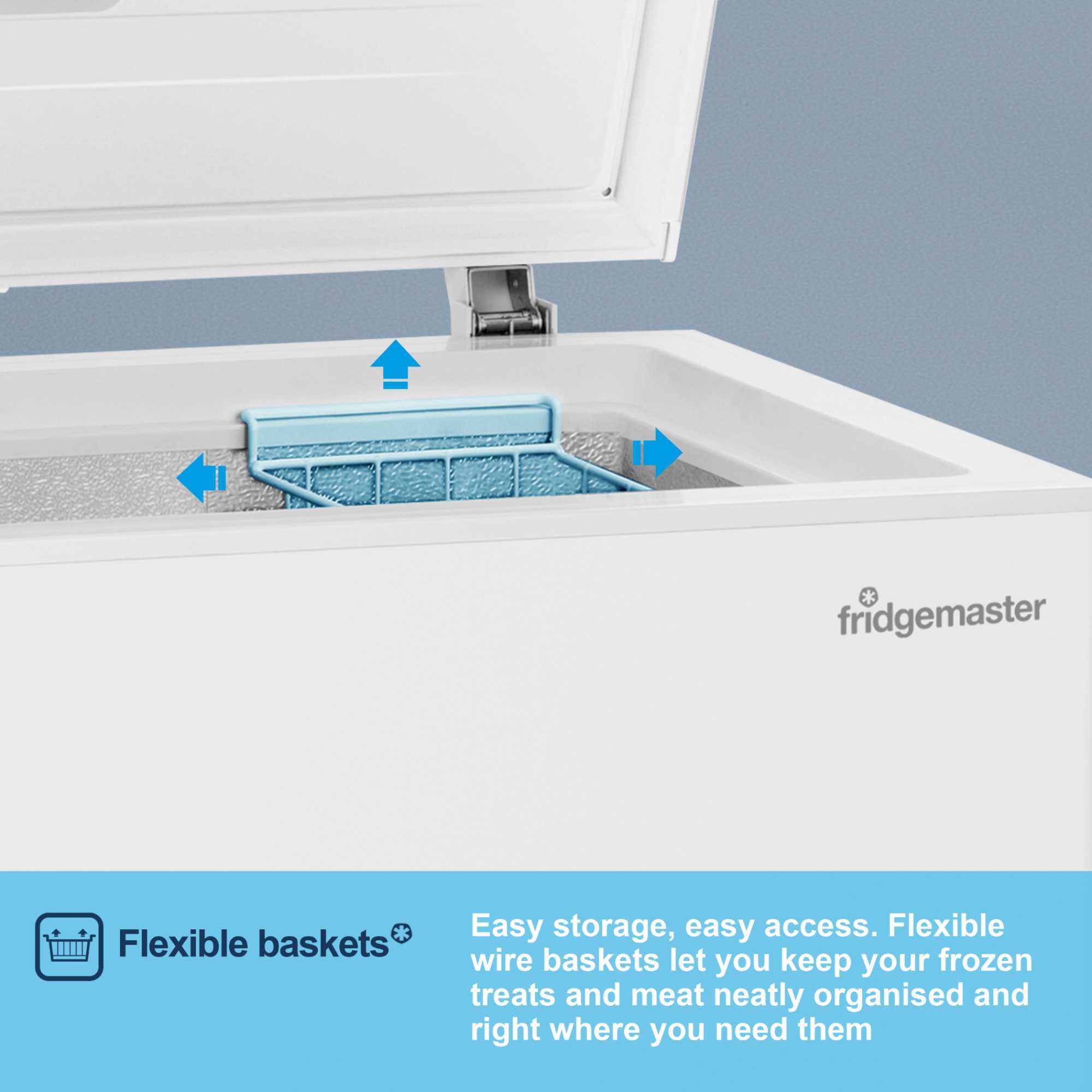 MCF198E 191L Chest Freezer - White