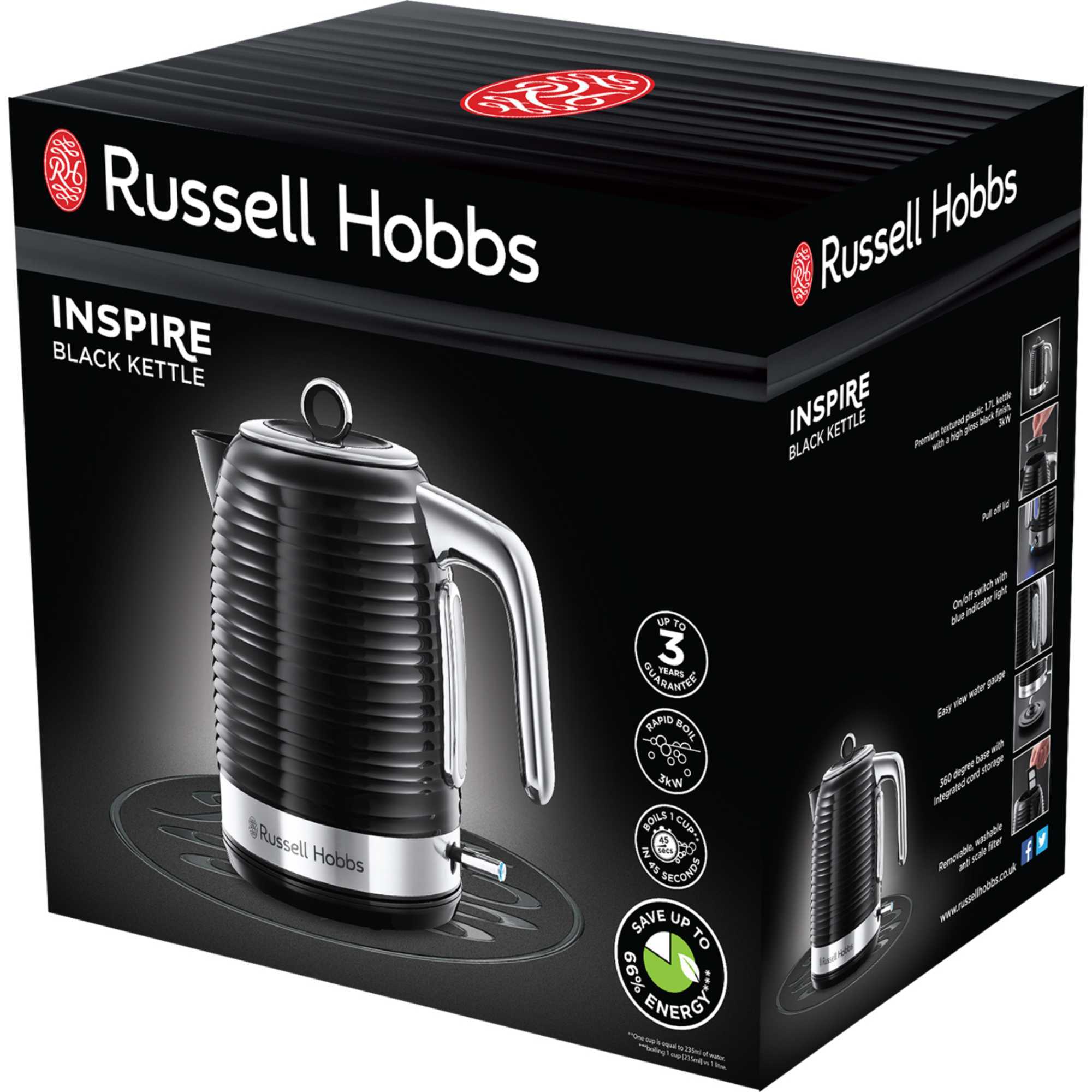 24361 Inspire 1.7L Kettle - Black