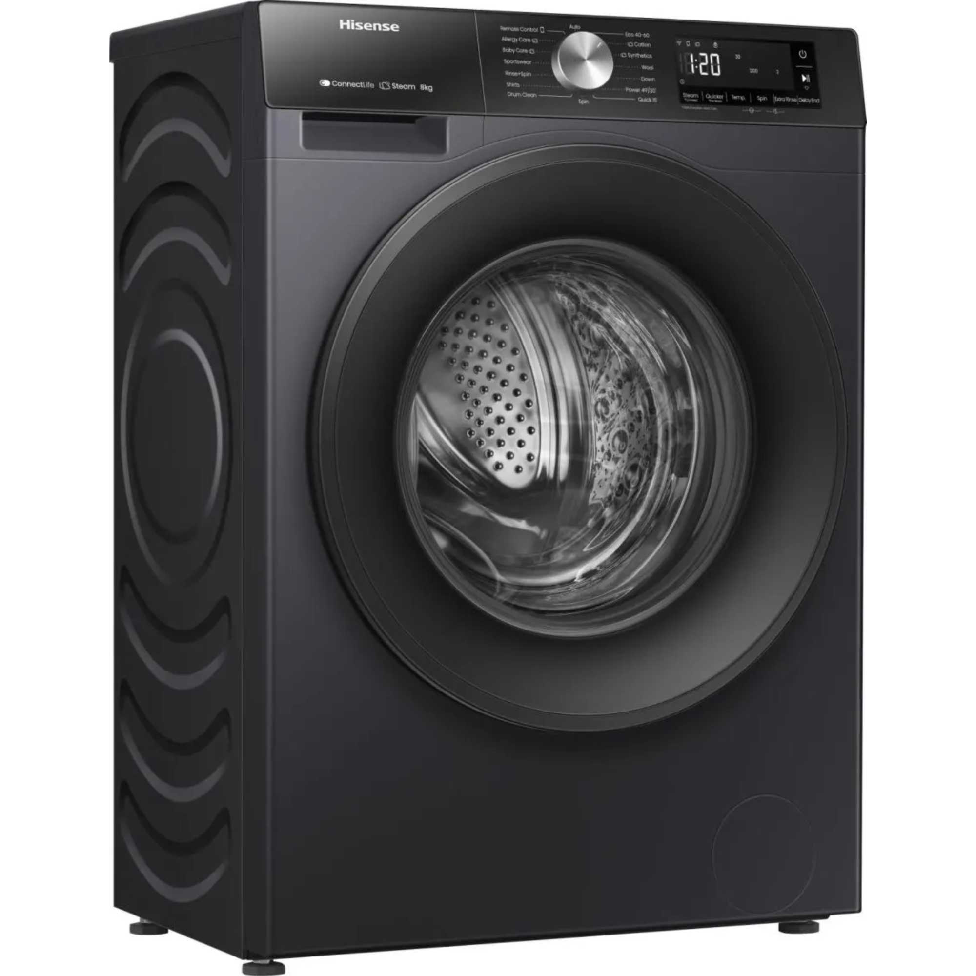 3S 8kg 1400rpm Washing Machine - WF3S8043BB3