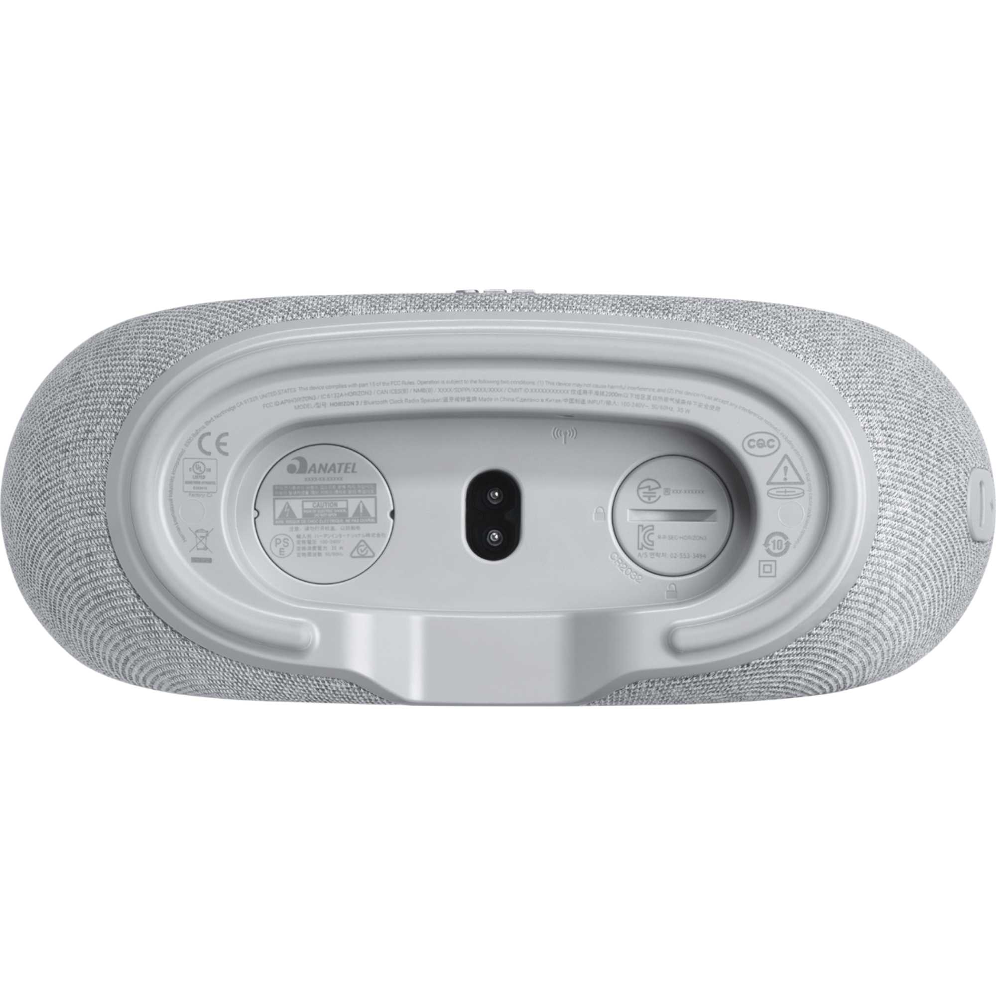 Horizon 3 FM DAB Bluetooth Clock Radio - Grey