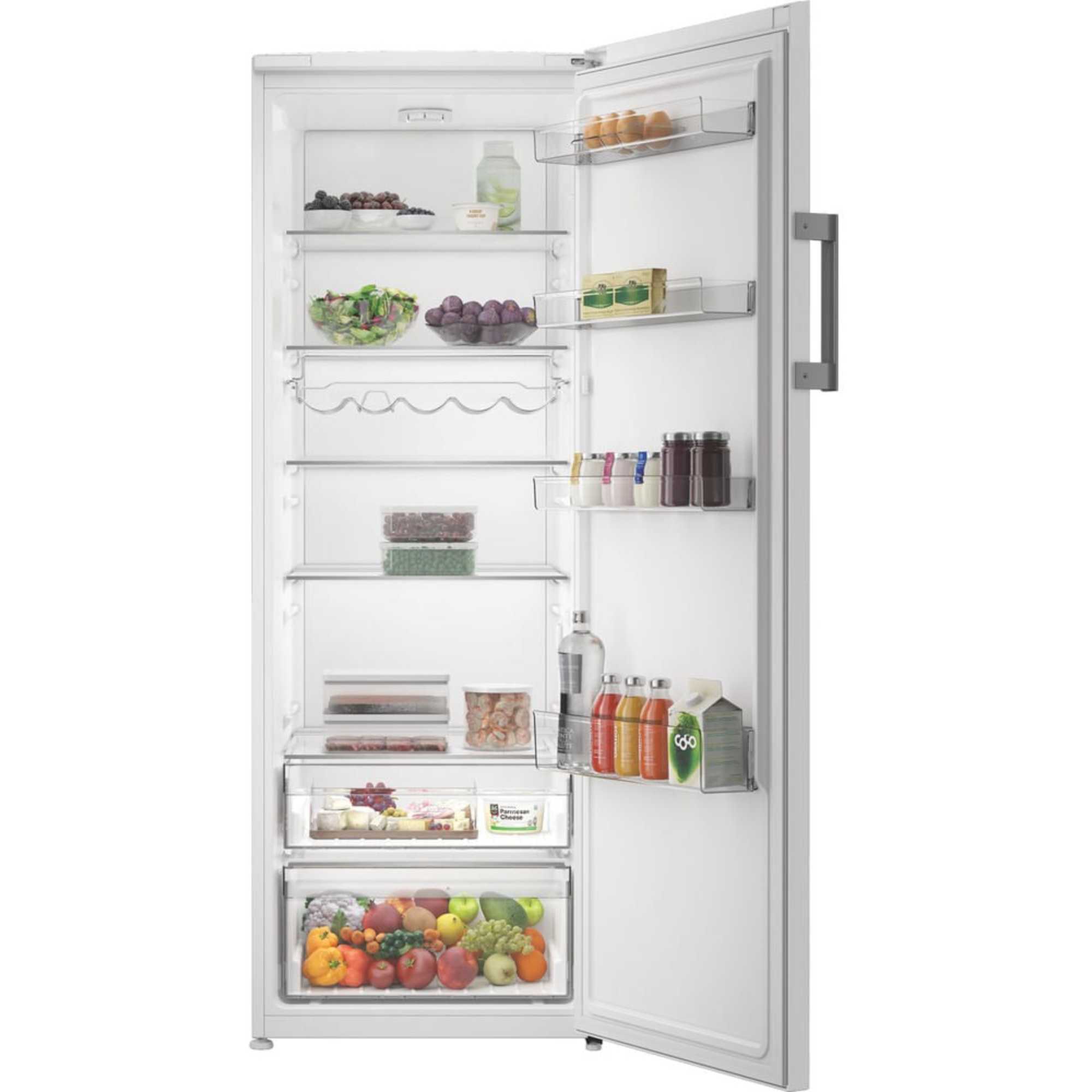 Tall Larder Fridge Low Frost - White - HPMLS 1411 W4UK