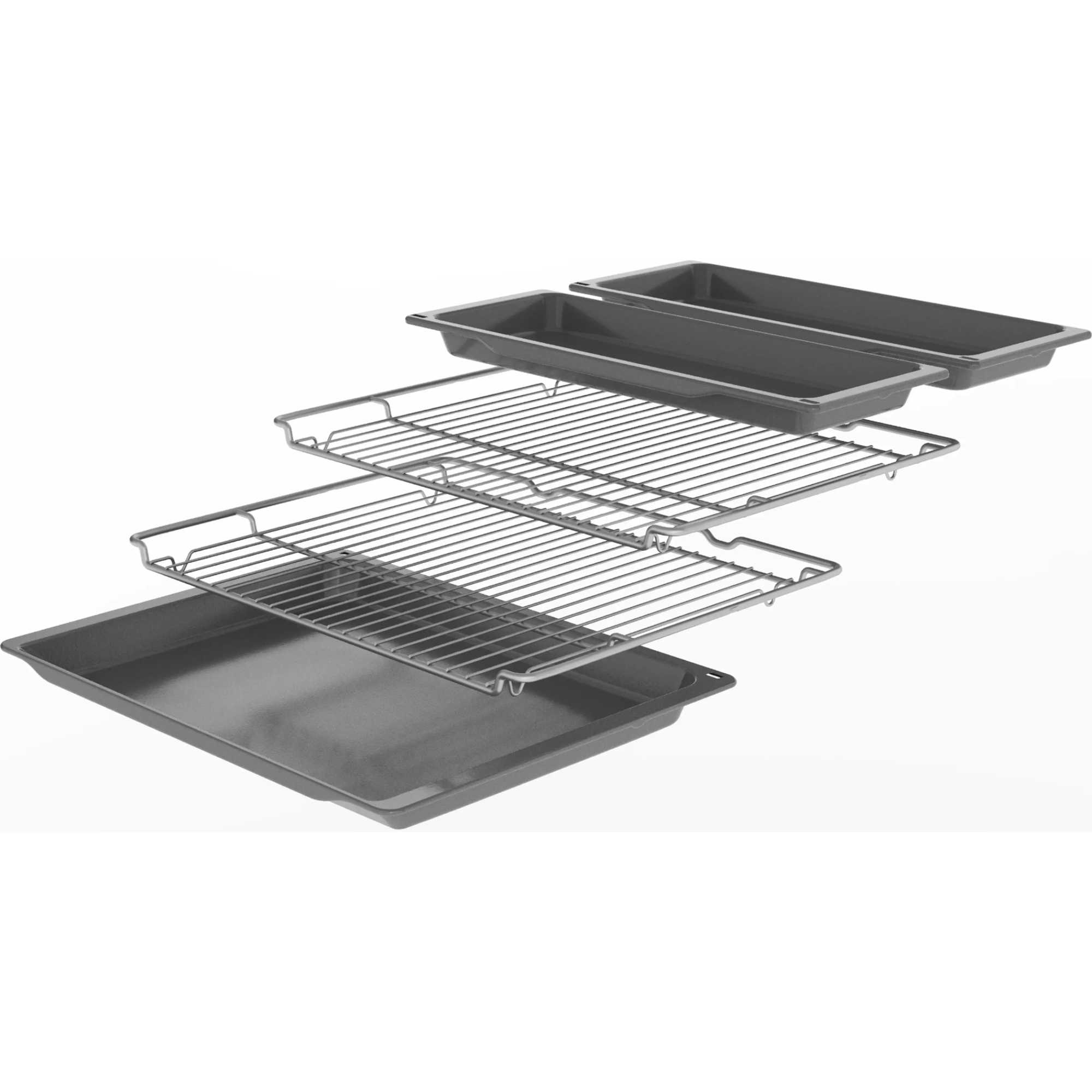 Series 4 NBS533BS0B Built-Under Double Oven- Stainless Steel