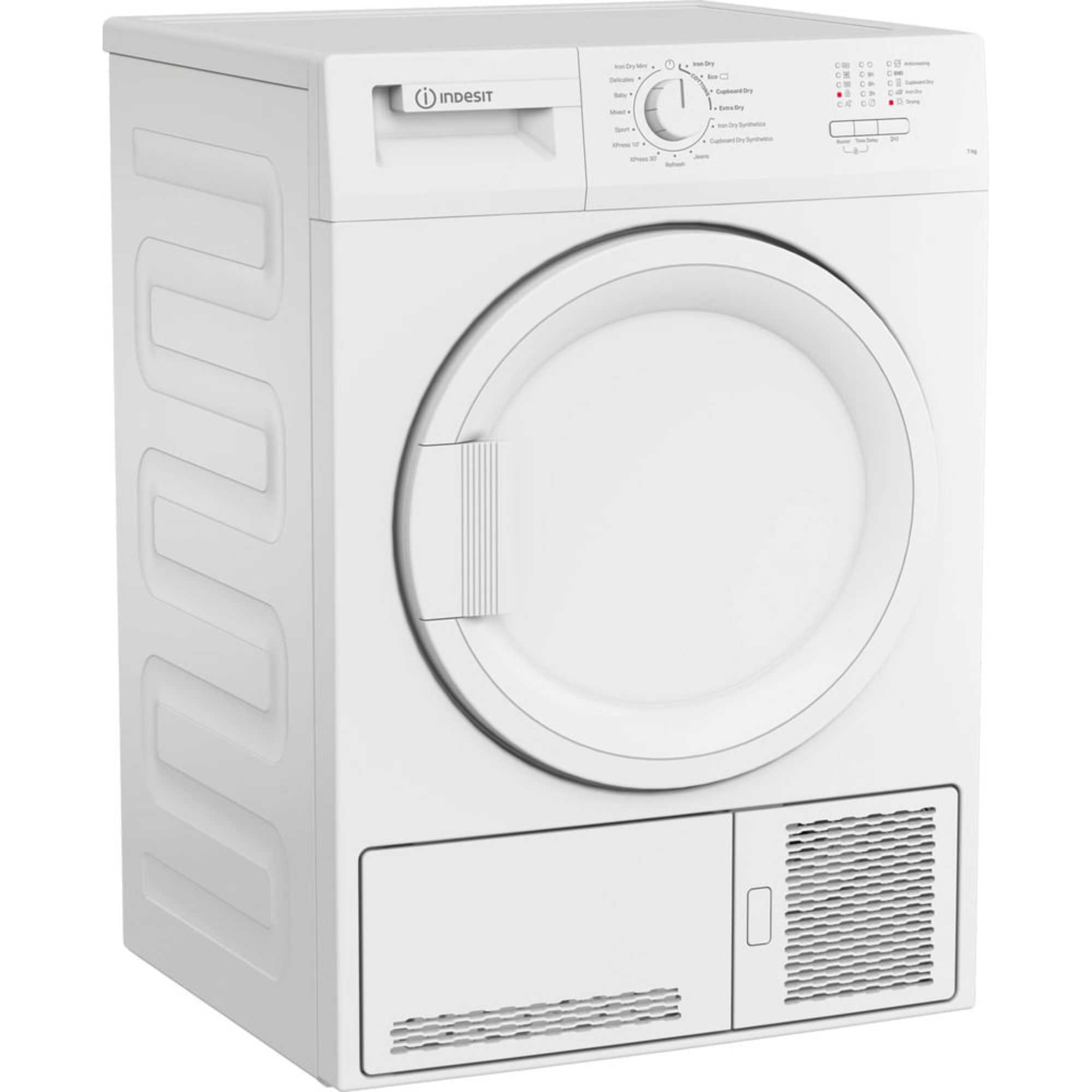 C YD C72 WWGL UK 7kg Sensor Dry Condenser Tumble Dryer - White
