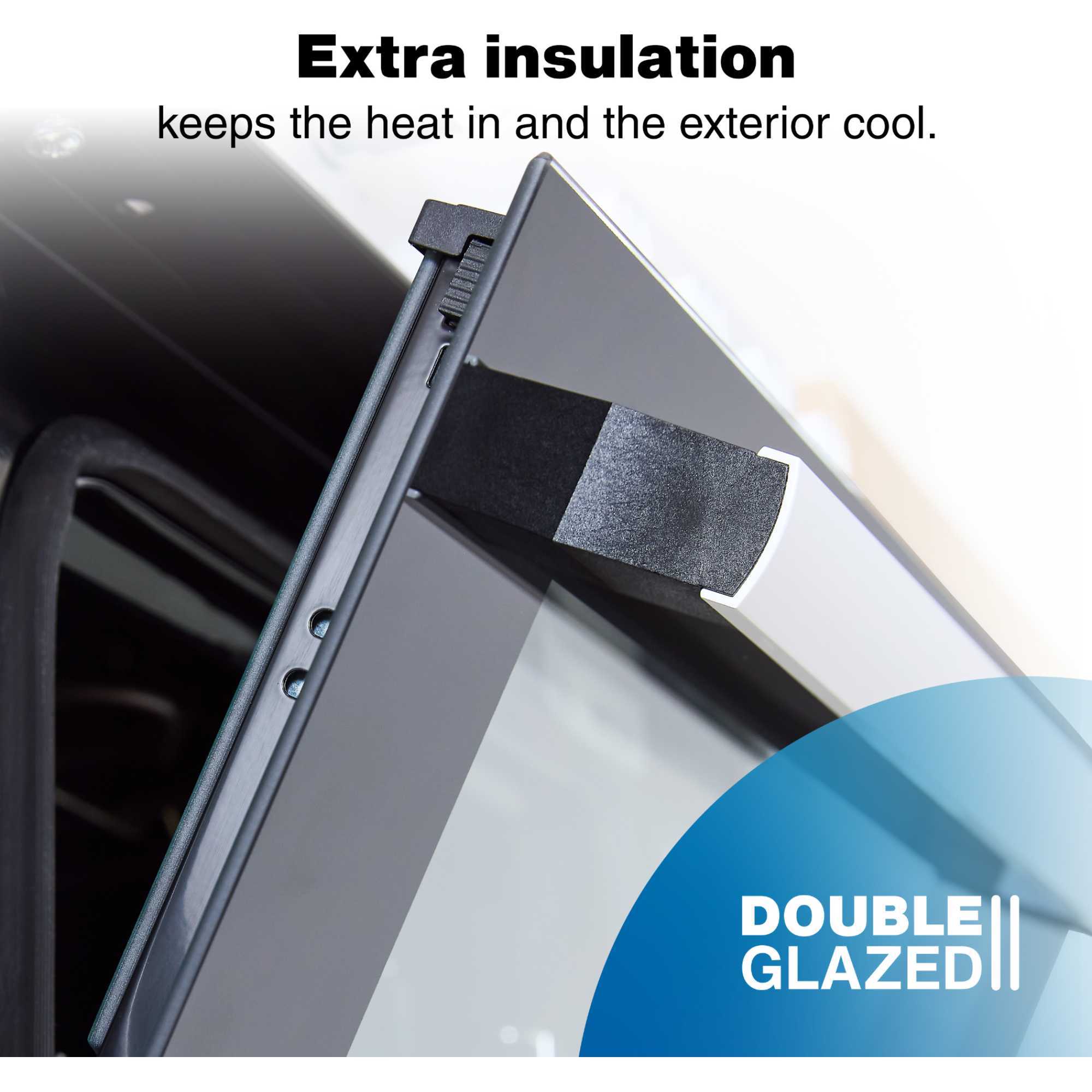 CETC502W 500mm Twin Cavity Freestanding Cooker