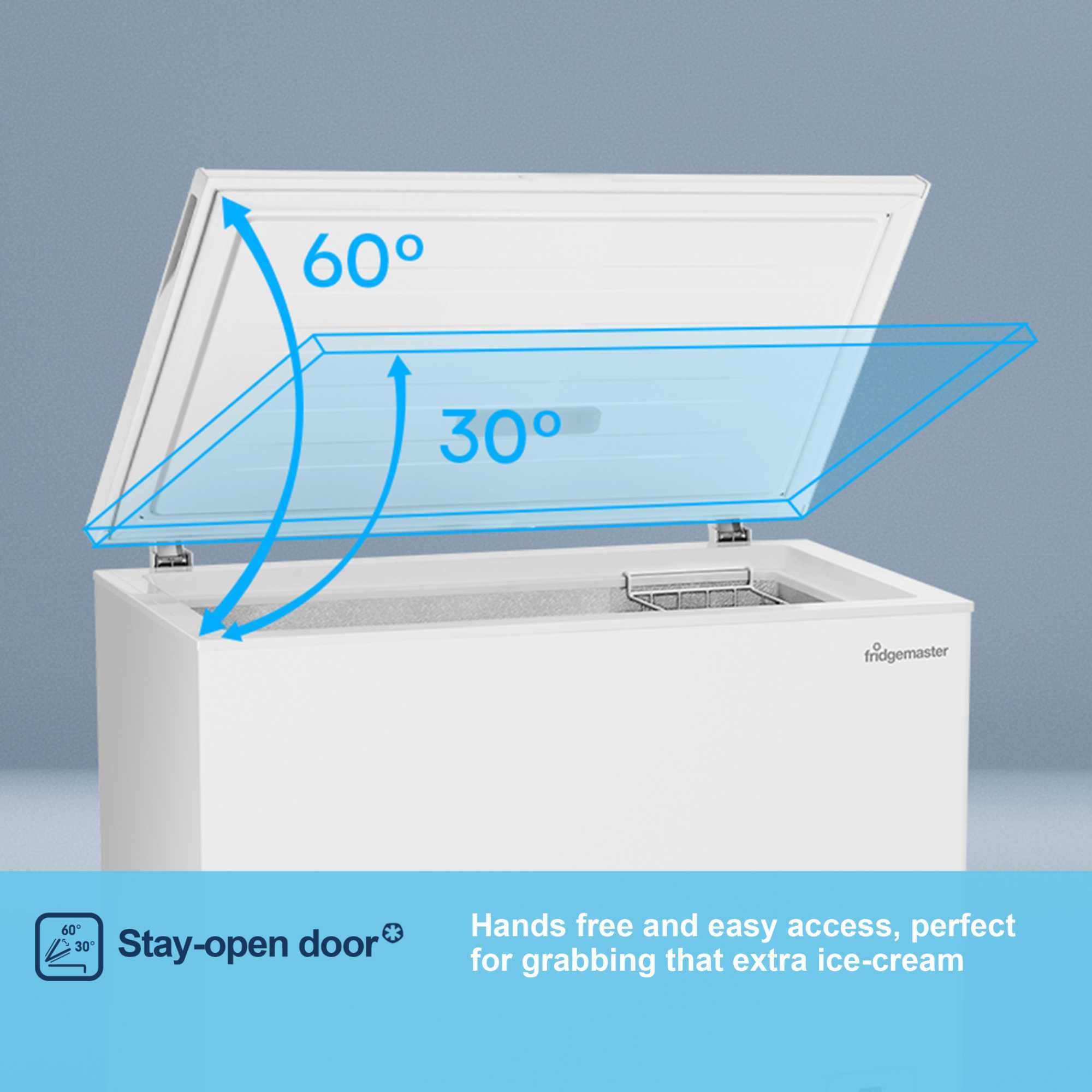 MCF198E 191L Chest Freezer - White