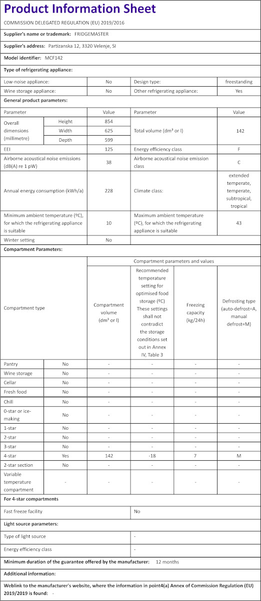 Chest Freezers Hughes