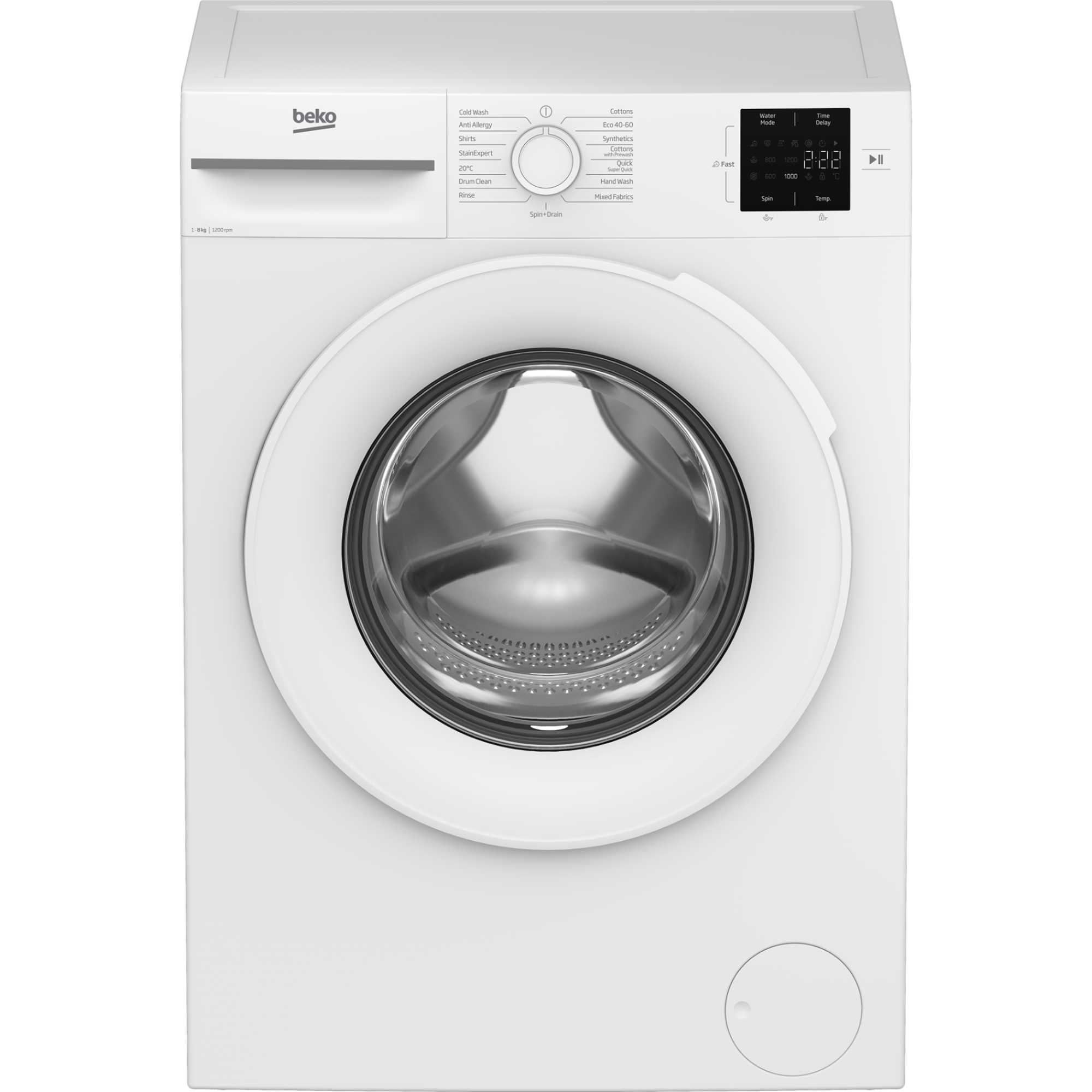 8kg 1200rpm Washing Machine - BMN3WT3821W