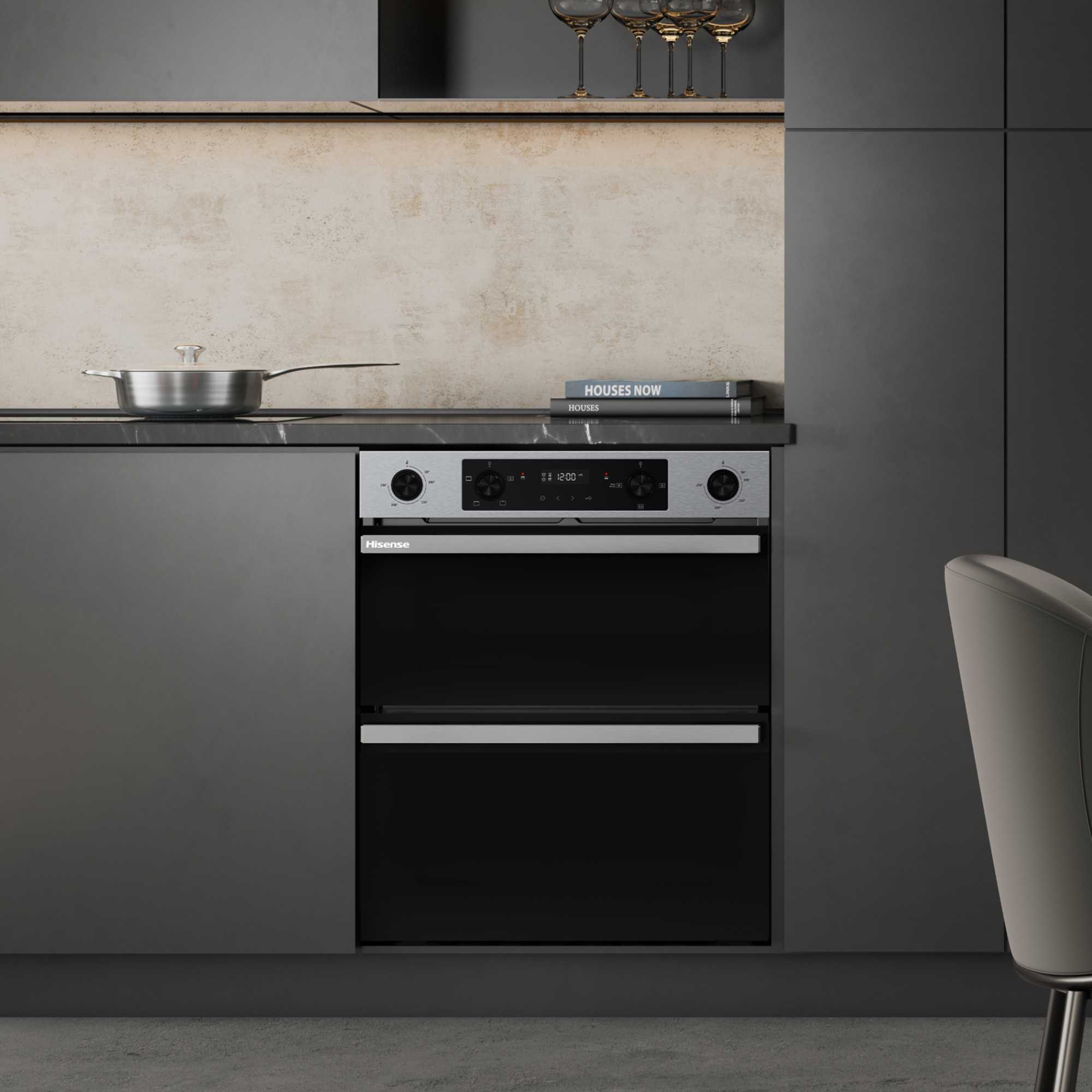 BUD714221CX Multi System Double Oven - Stainless Steel