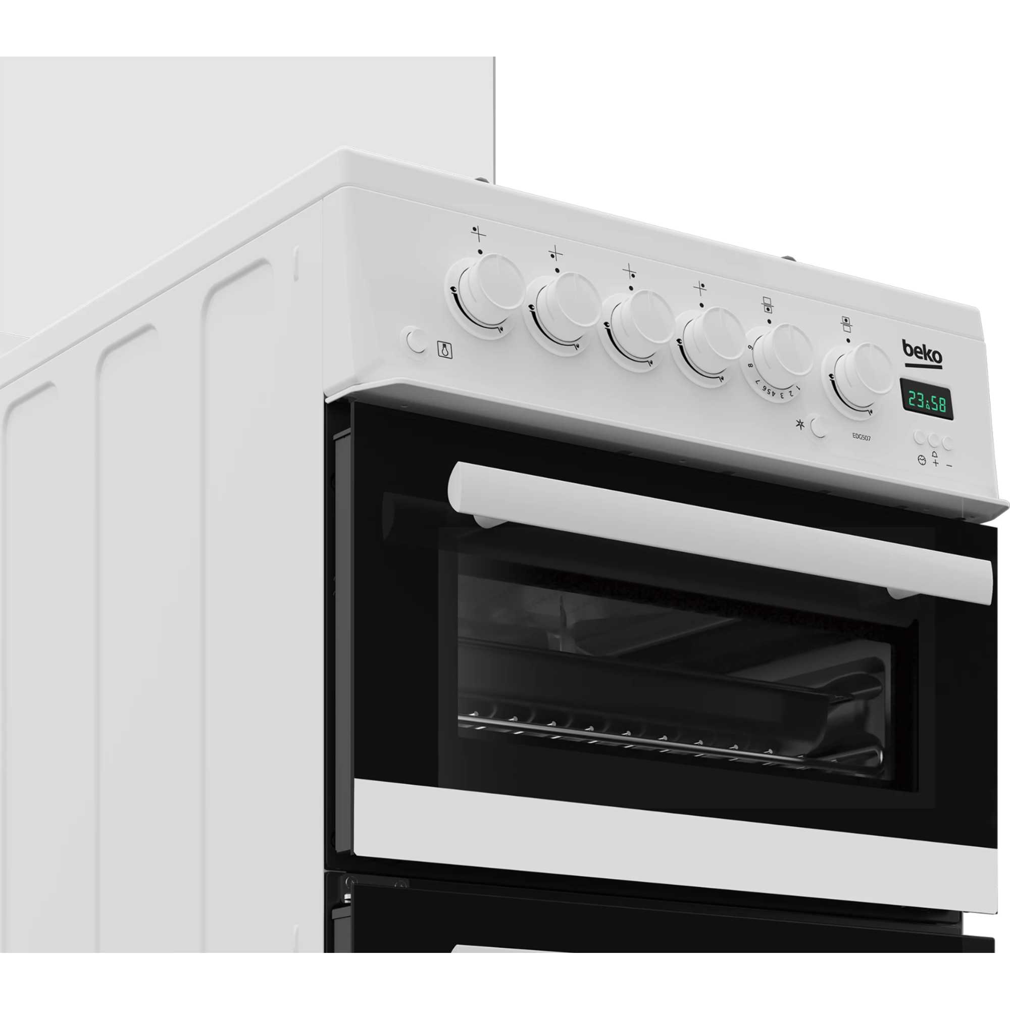 EDG507W Double Oven 54L Capacity