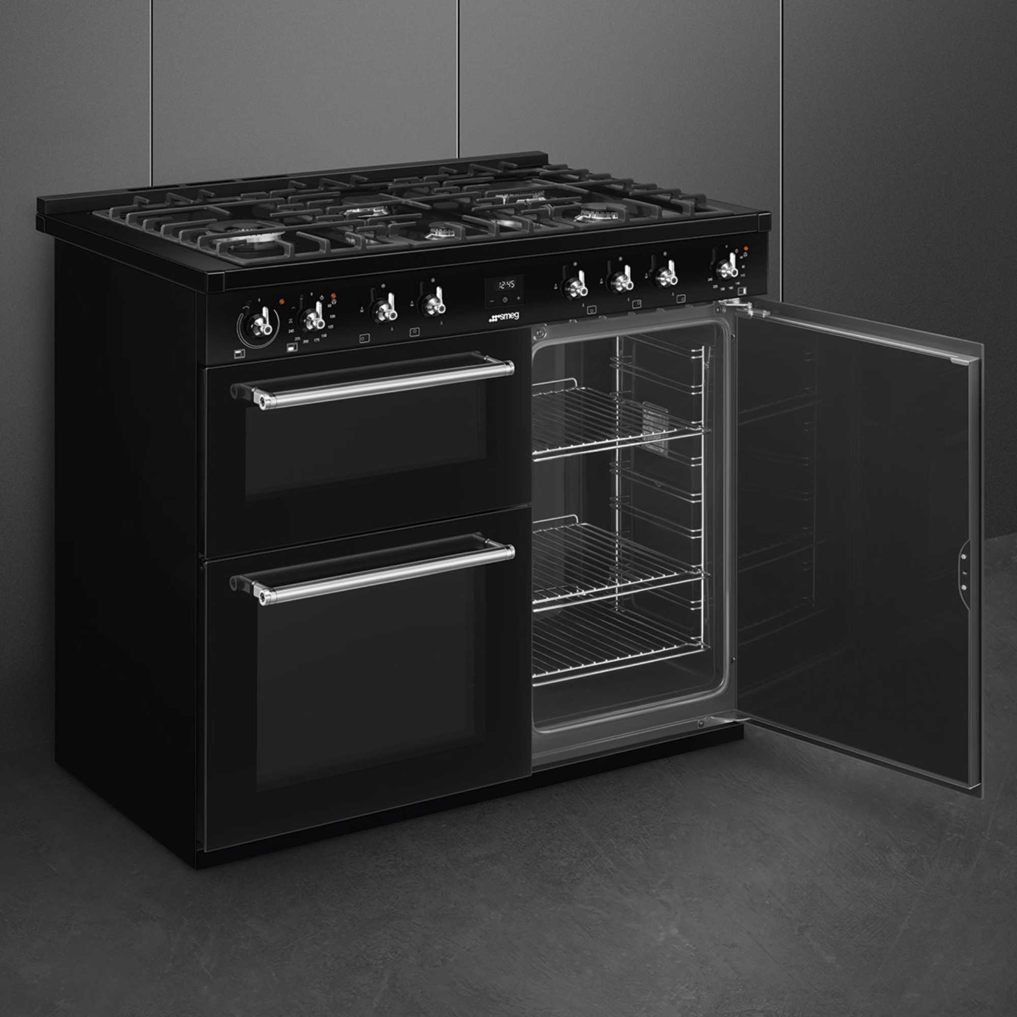 Concert Classic 100cm Dual Fuel Range Cooker - CX103GMBL