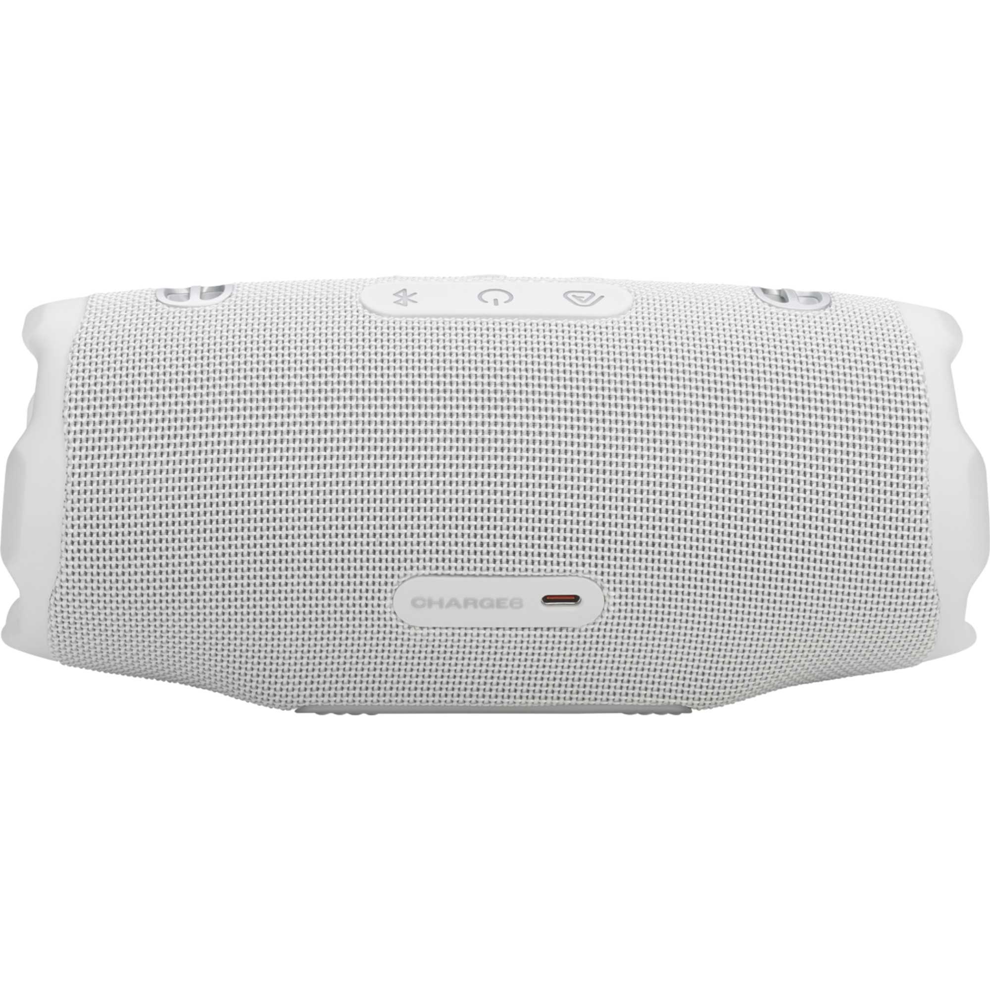 CHARGE 6 Portable Waterproof & Drop-Proof Bluetooth Speaker - White