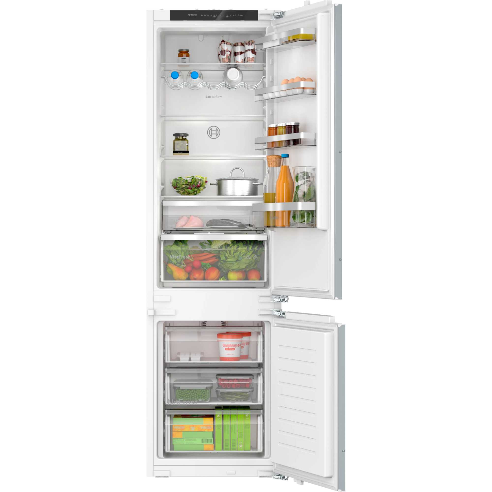 KIN96VFD0 Series 4 290l No Frost Integrated Fridge Freezer