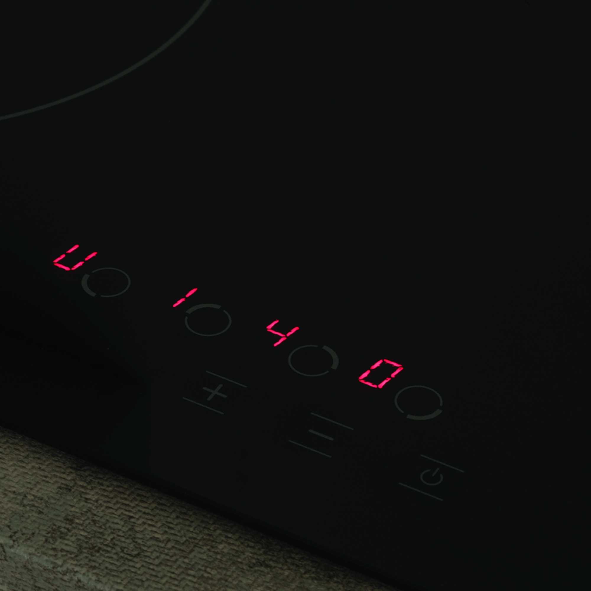 C60CTC 60cm 4 Zone Ceramic Hob - Black Glass