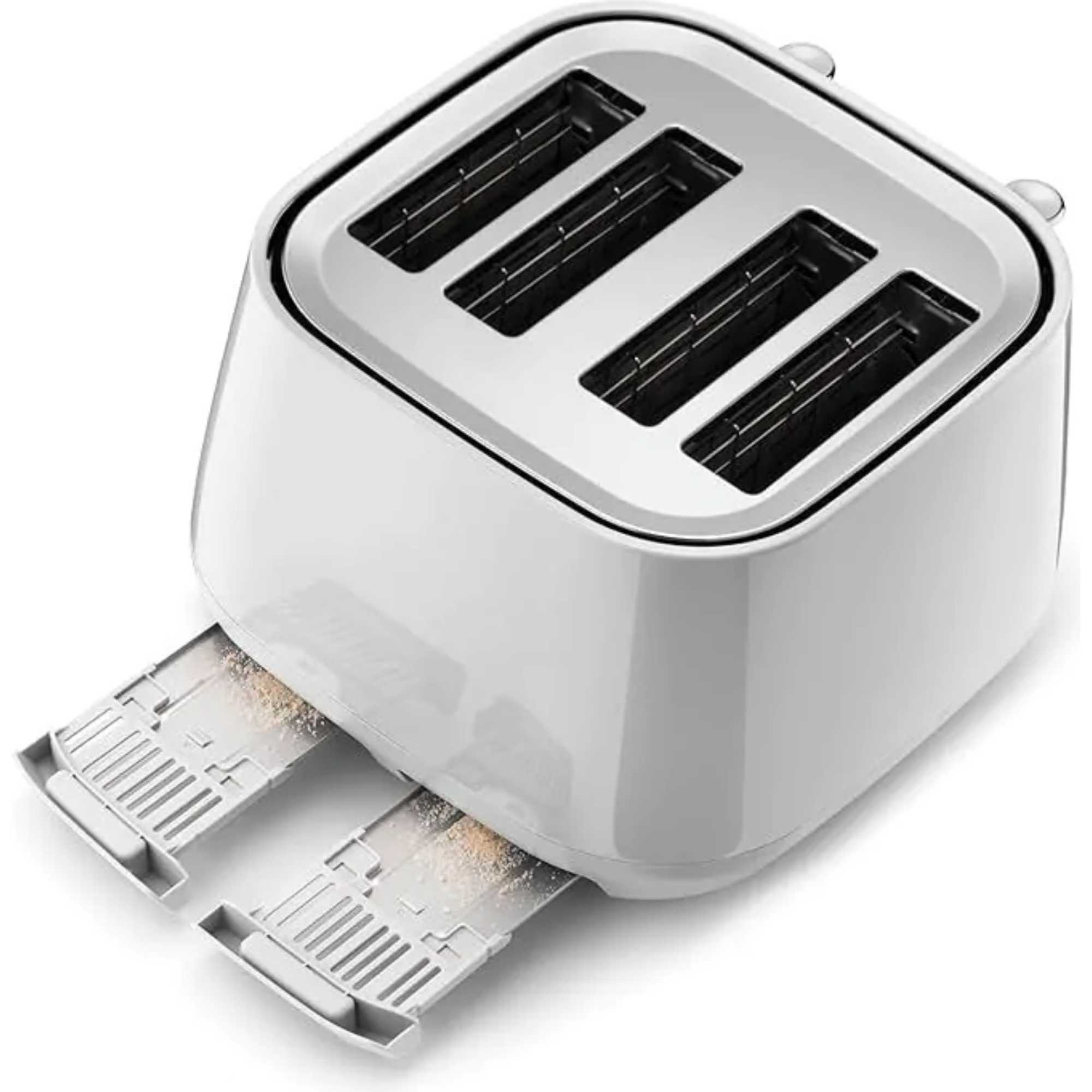 Eclettica 4 Slot Toaster - Whimsical White