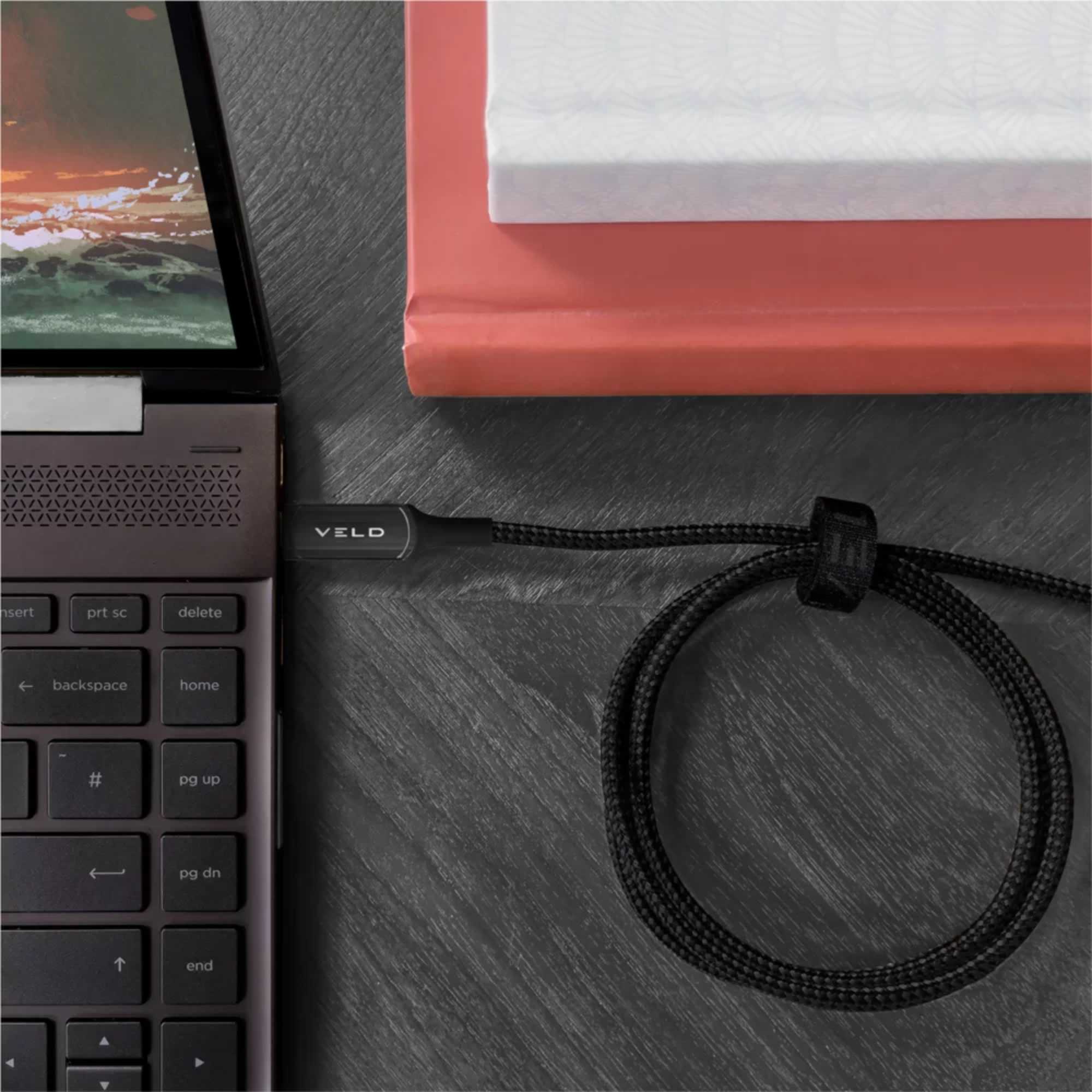 VCC2E 2m 100w Super-Fast USB-C to USB-C Cable with E-Maker