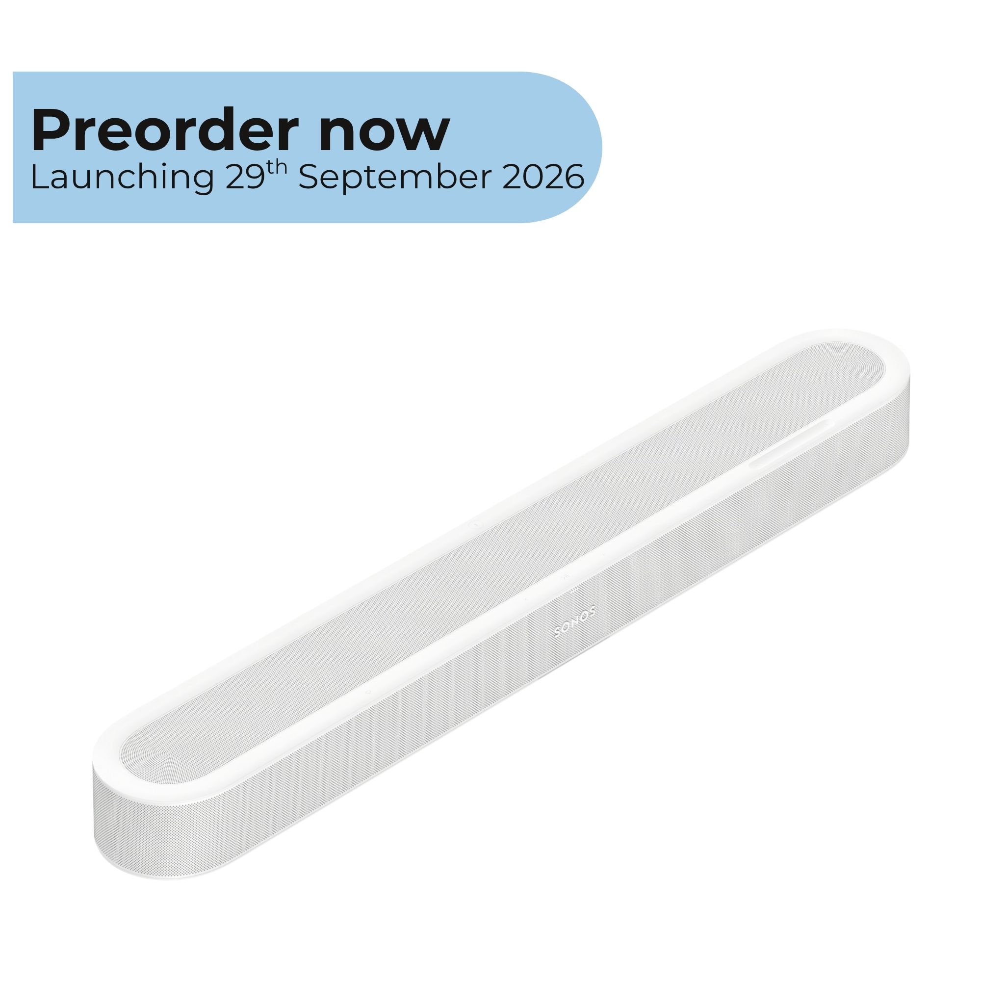 Beam Ultra True Dolby Atmos Soundbar - White