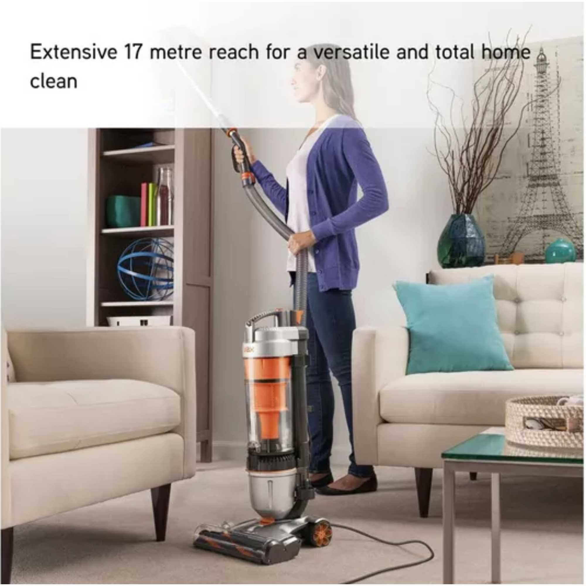 Air Stretch Pet Max Corded Upright Vacuum Cleaner - U85-AS-BE