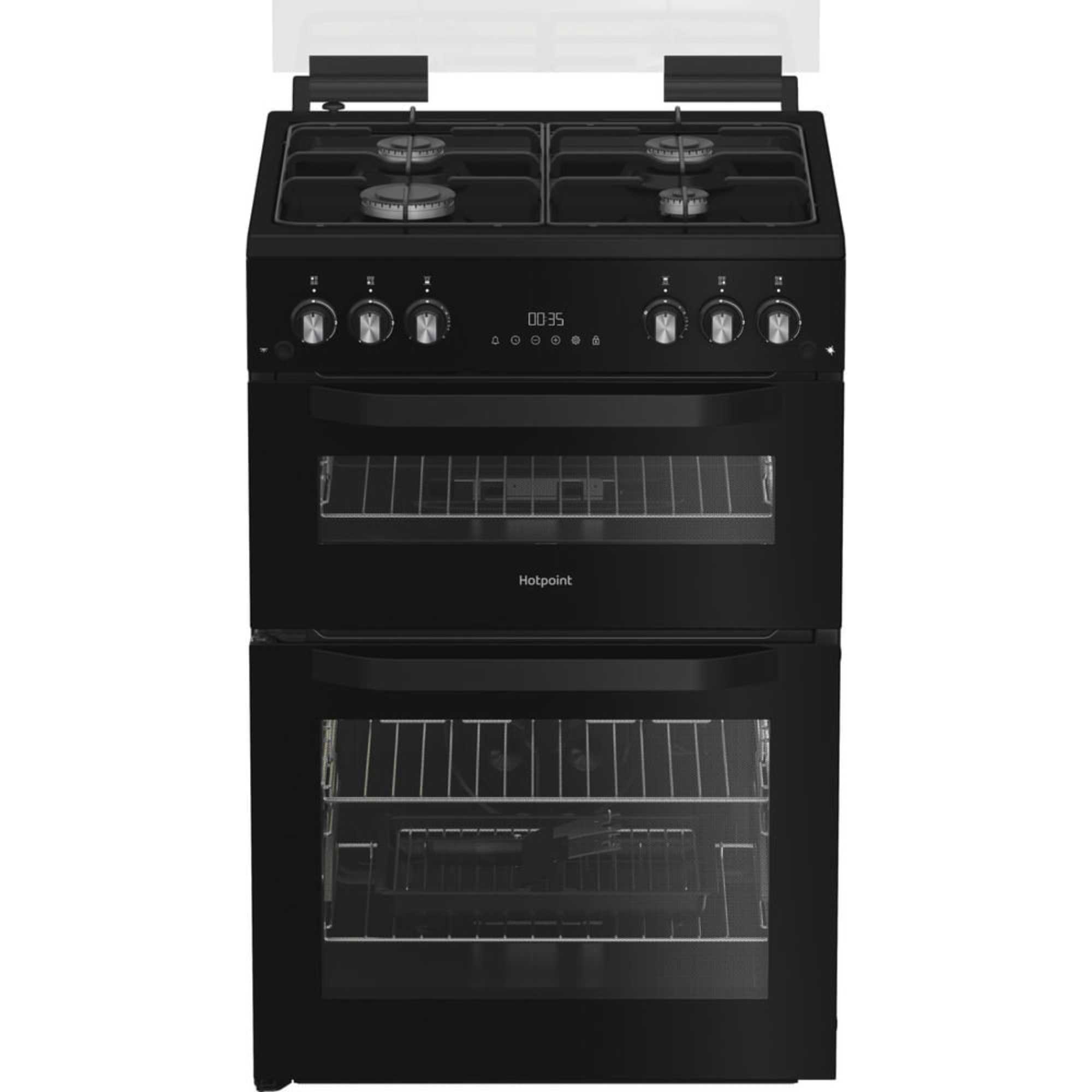 60cm Gas Double Oven Cooker - HDG6GDCB1