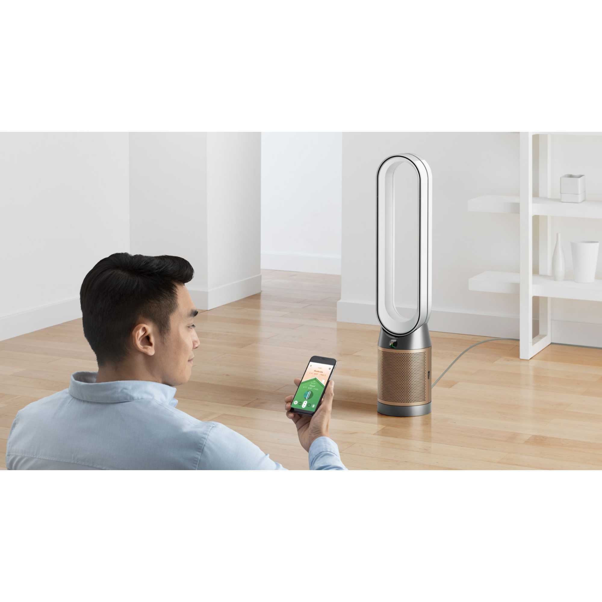 Purifier TP12 Fan, White/Gold