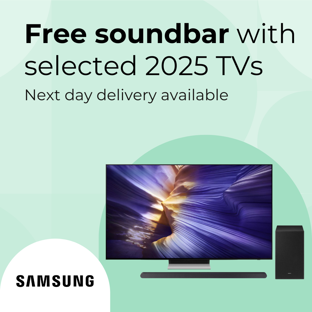 Free soundbar with selected Samsung TVs