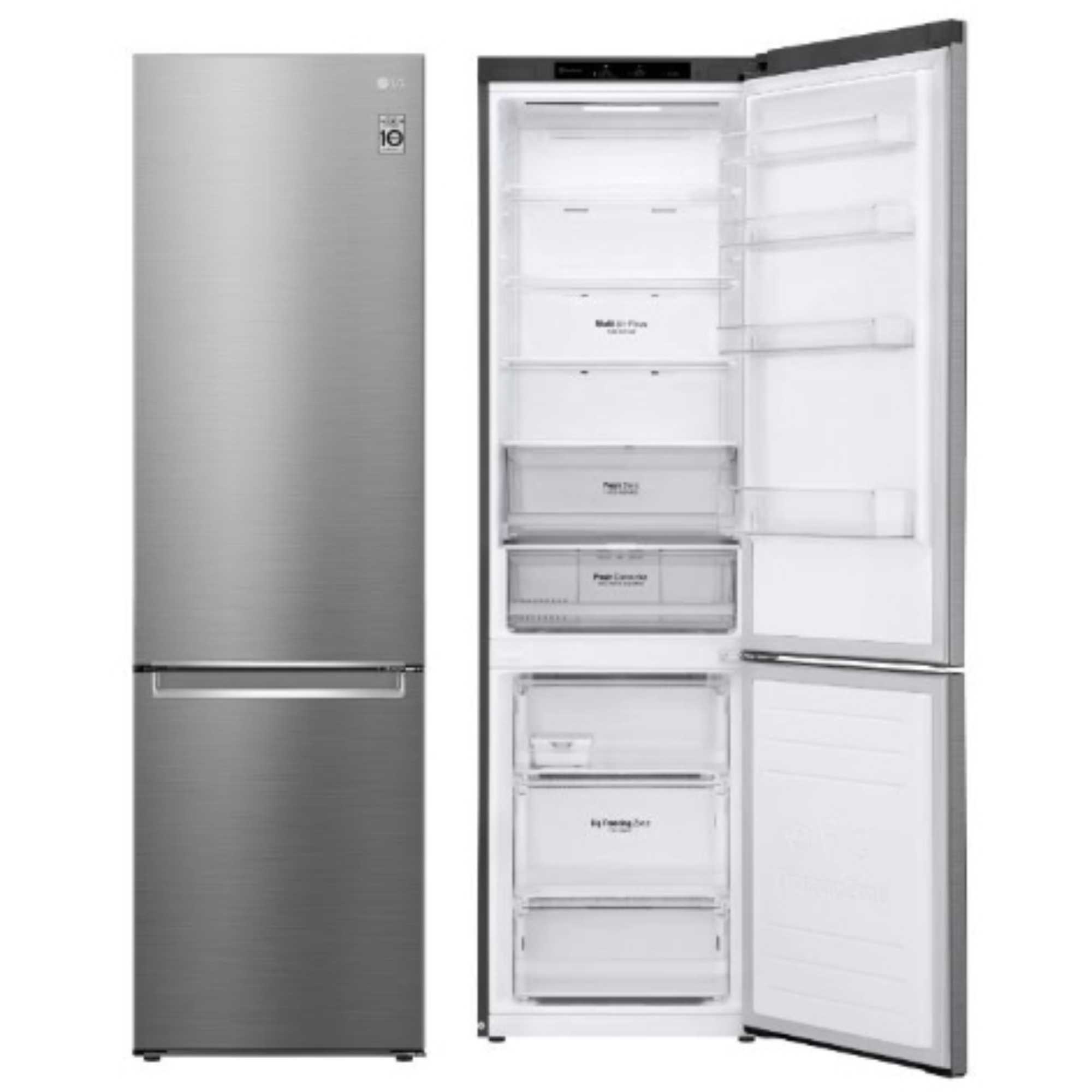 LG GBP52PZNCN1 384L No Frost Fridge Freezer Stainless Steel Hughes