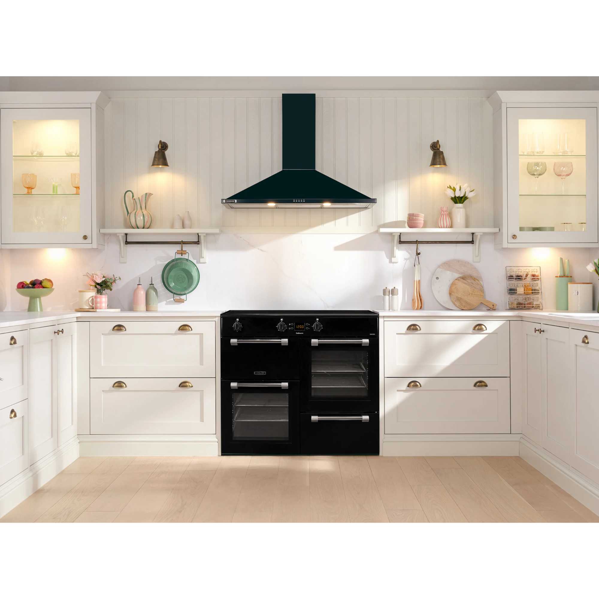 CK100D210K 100cm 5 Zone Induction Hob Range Cooker - Black