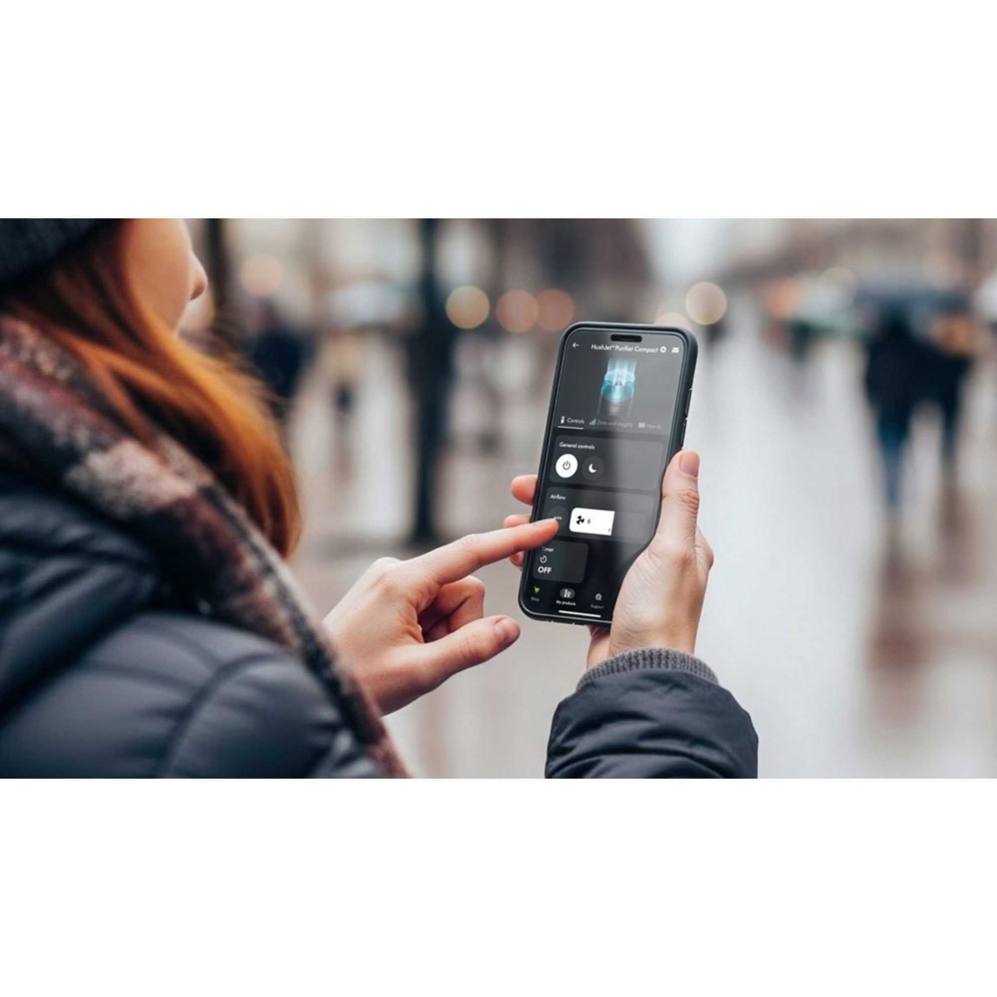 HushJet Purifier Compact HJ10 White/Silver