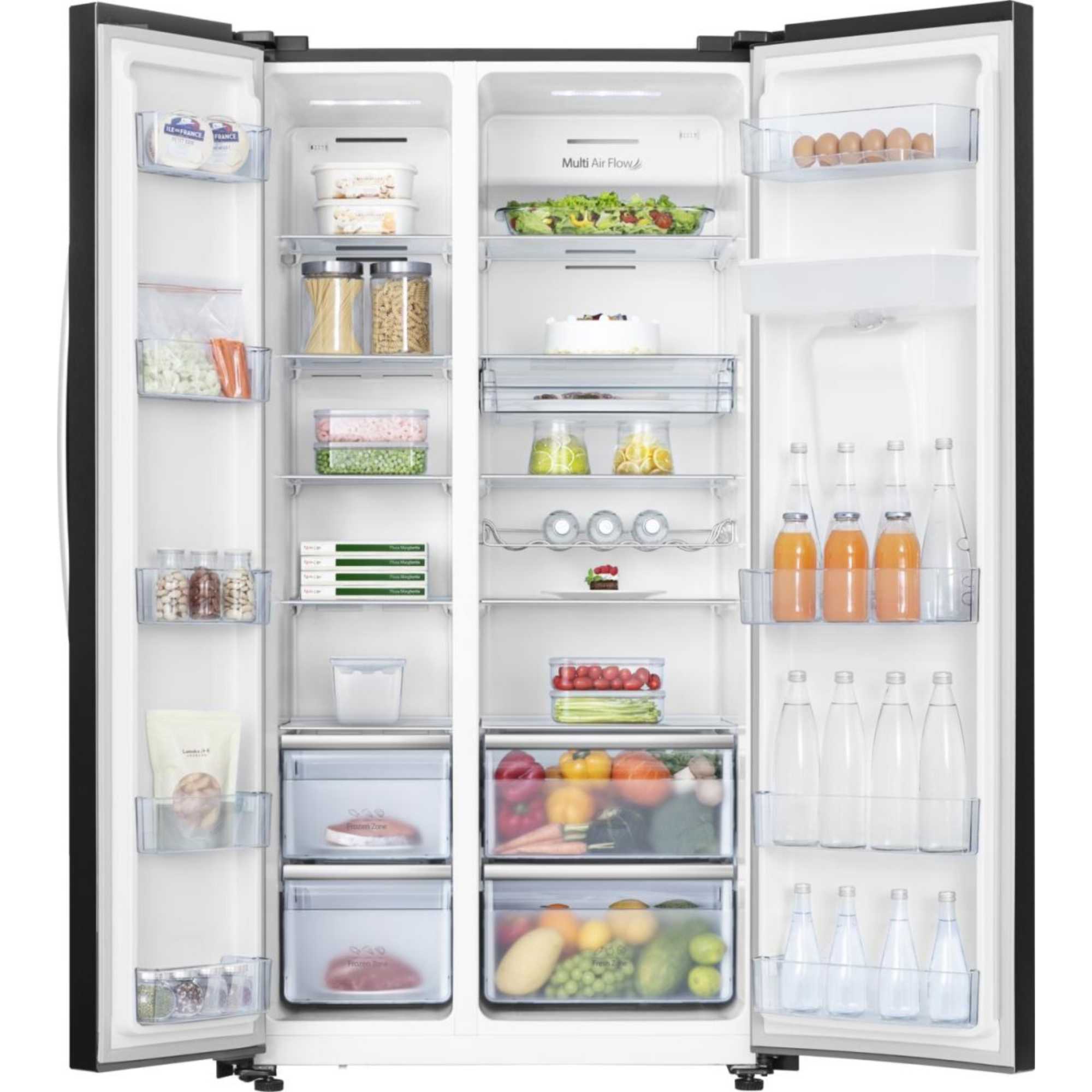 RS741N4WBE 578L American Style Fridge Freezer