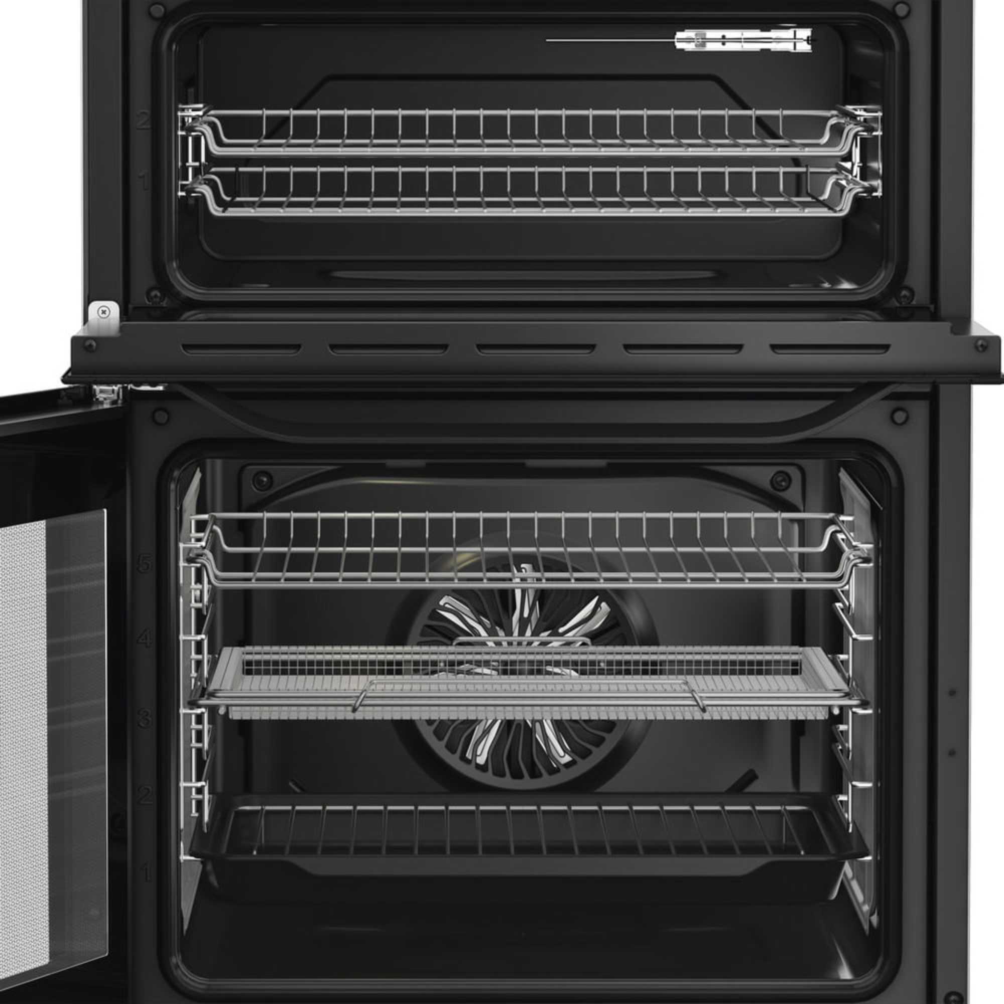 60cm Electric Double Oven Cooker - HDE6VDCASB1