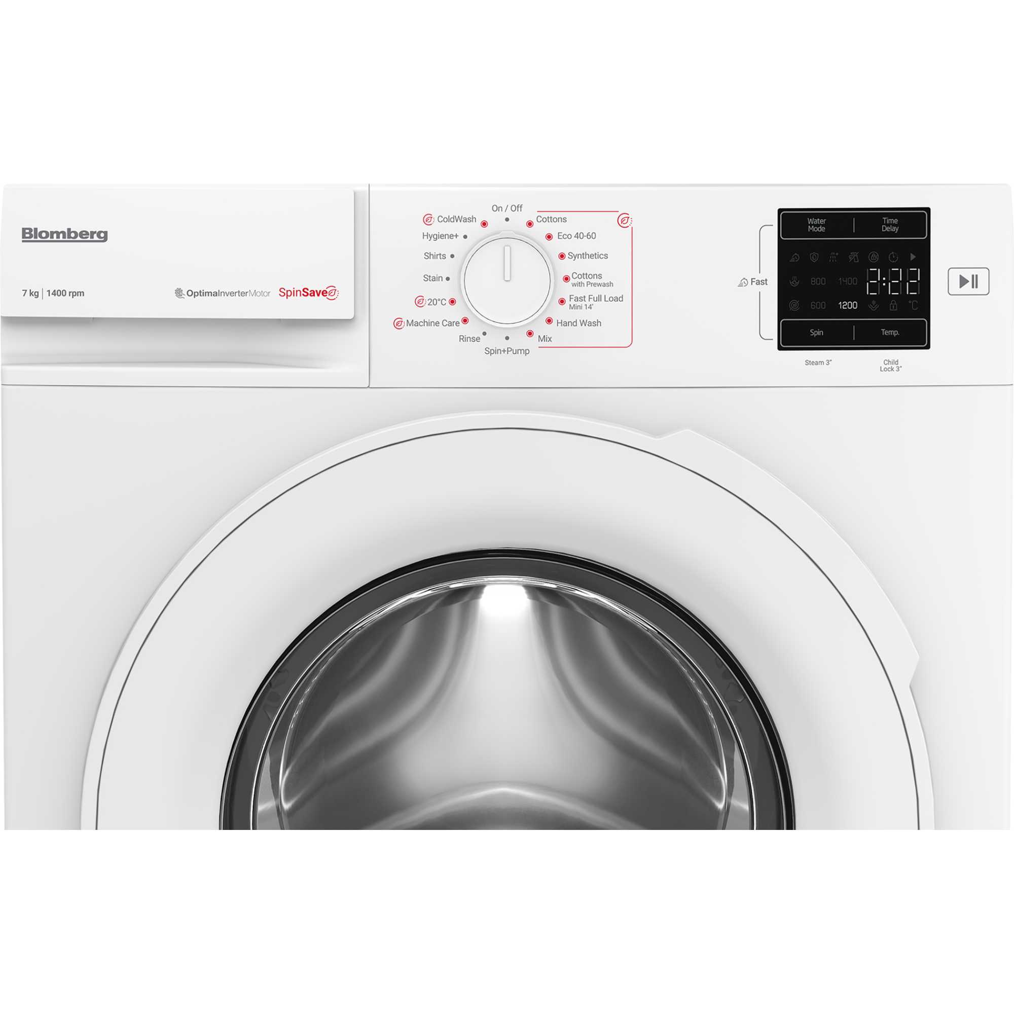LWA27461W 7kg 1400 Spin SpinSave Washing Machine - White
