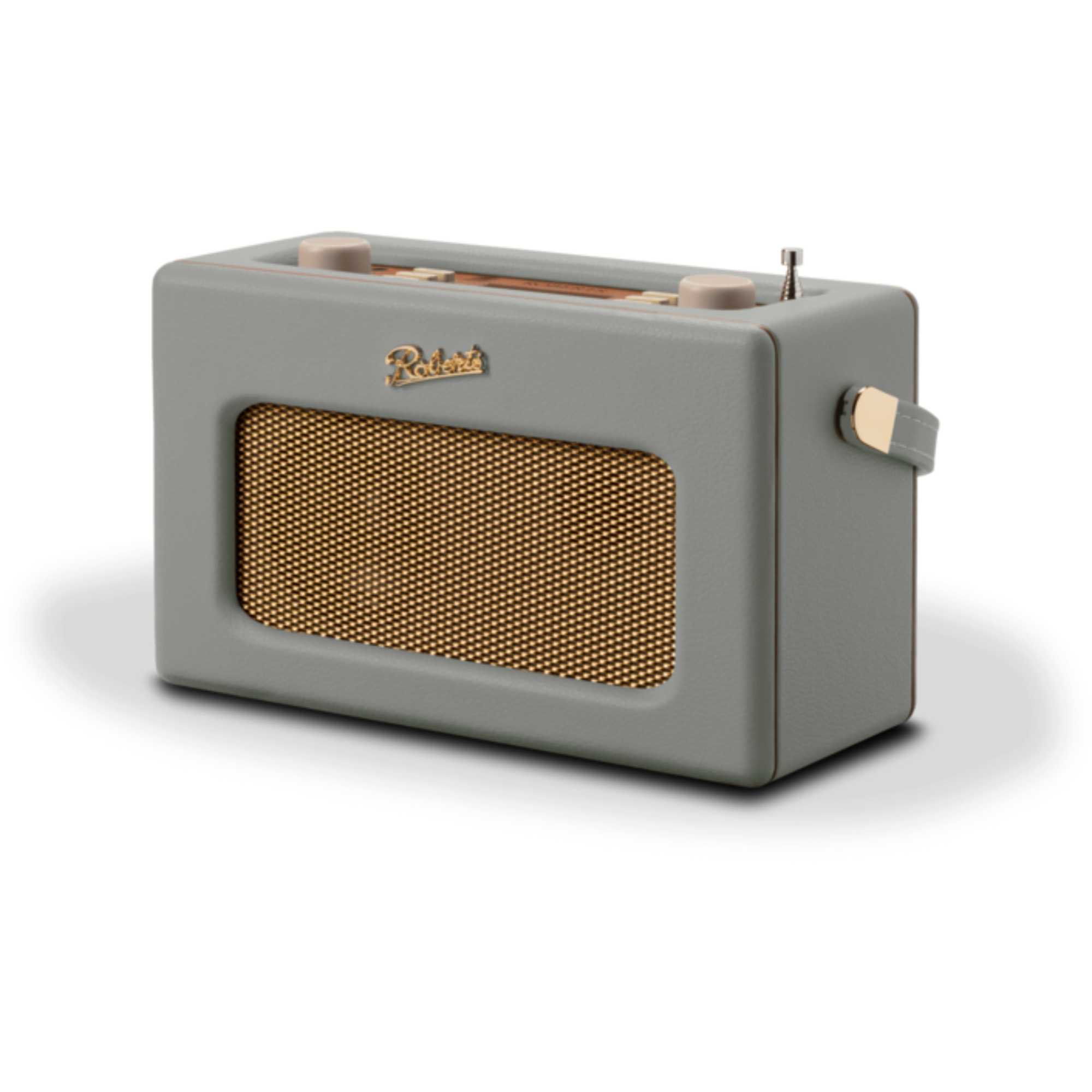 RD70DG 1950s Style Clock Radio - Dove Grey