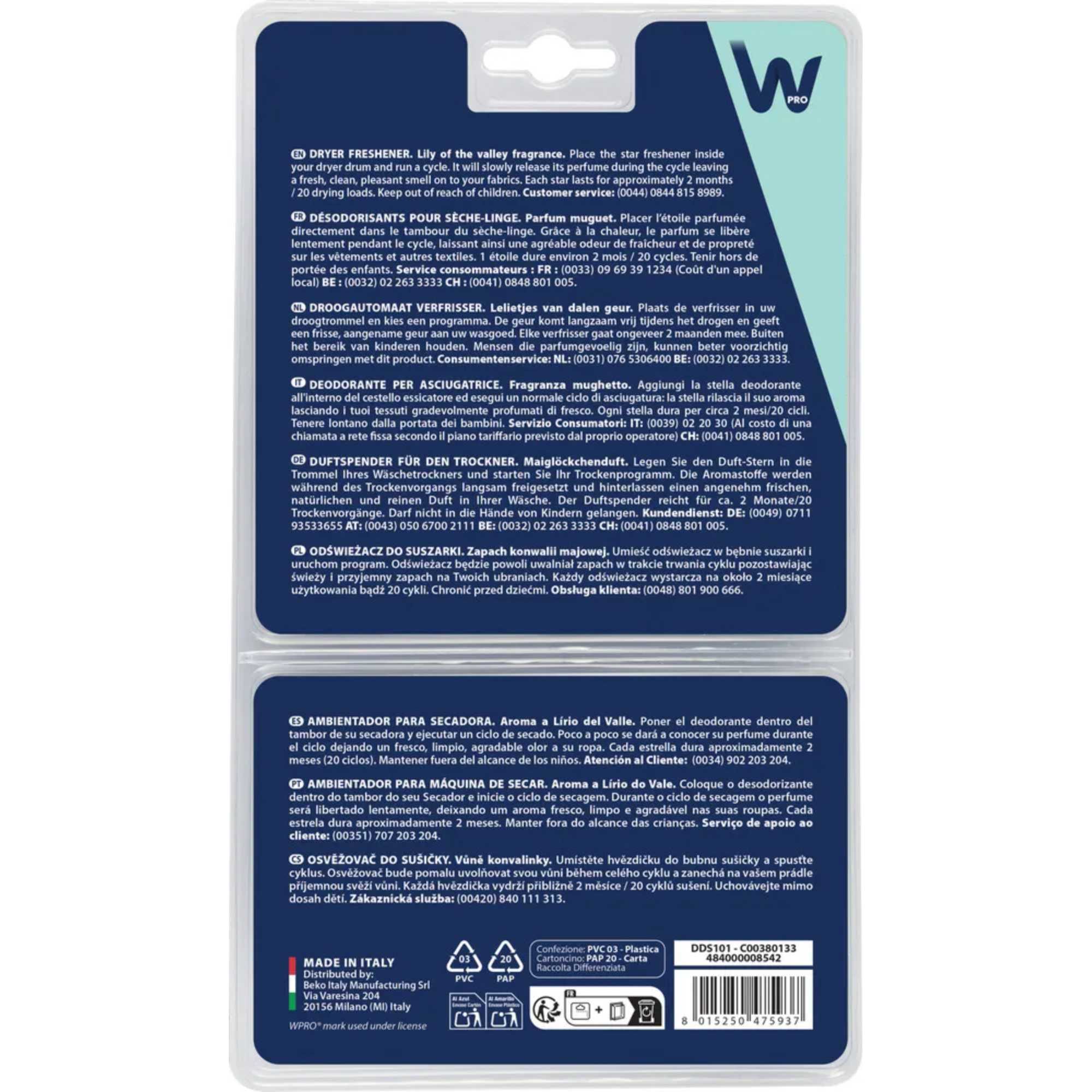 C00380133 Universal Dryer Freshners Pack 2 x Lily