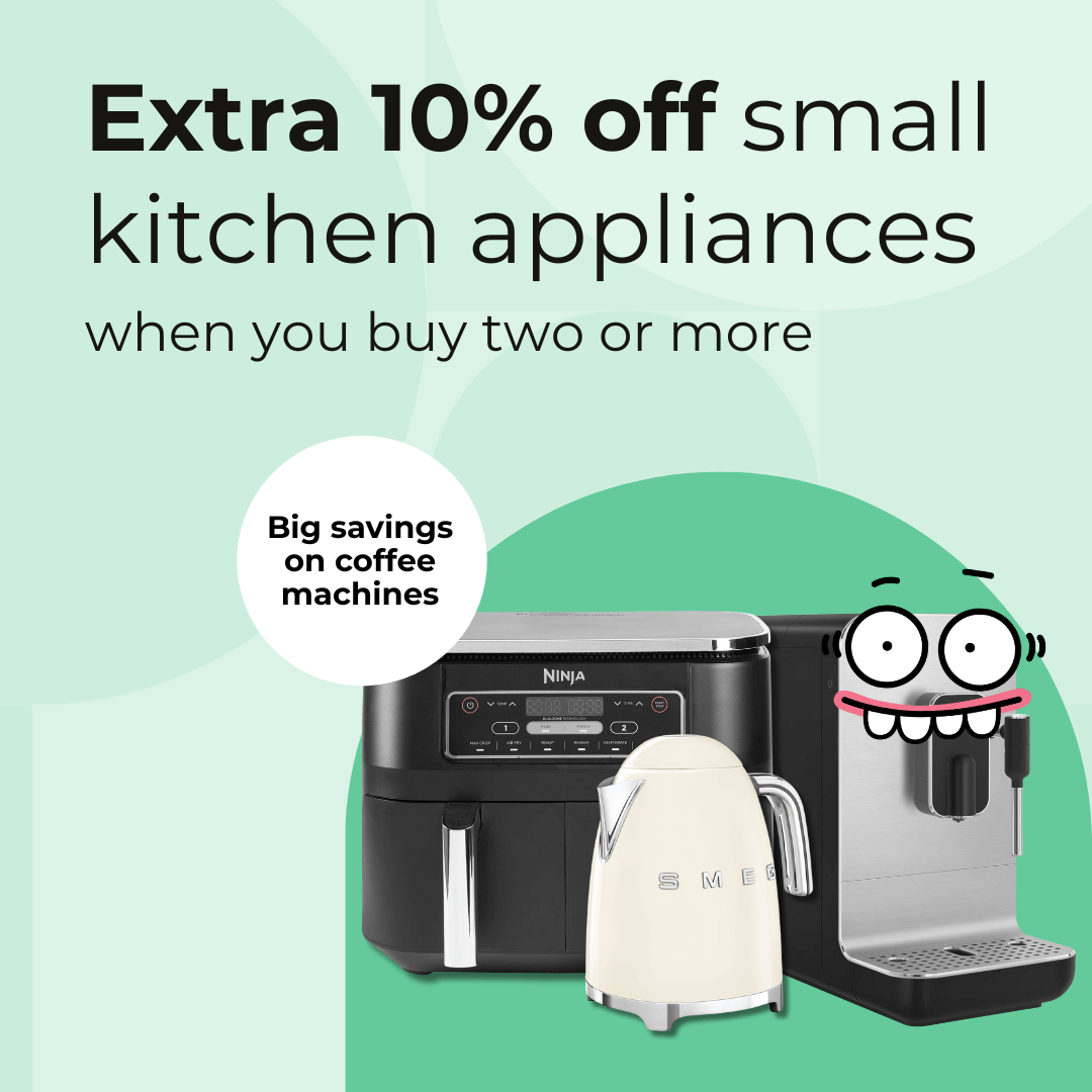 Extra 10% off small kitchen appliances when you buy two or more