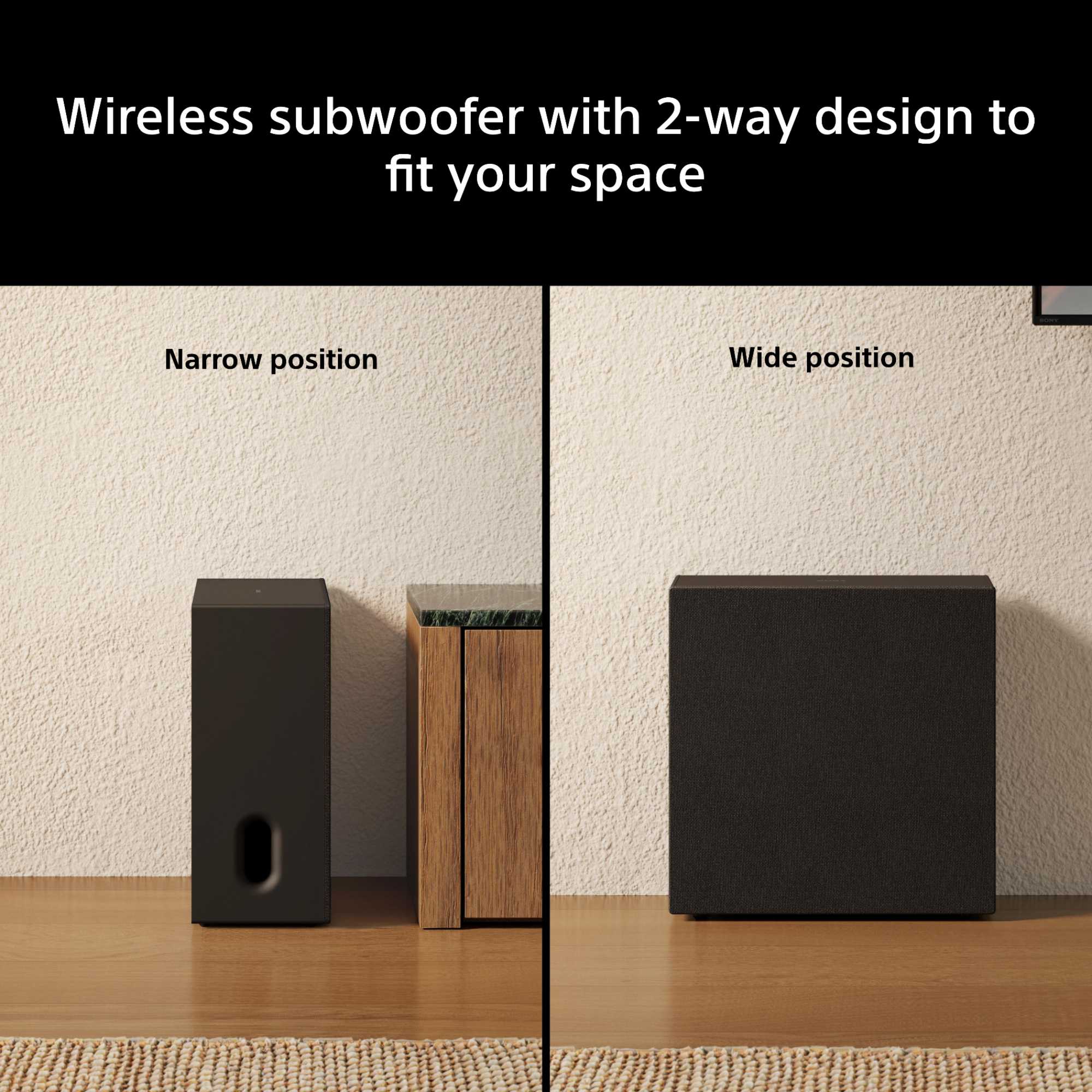 SASW8 BRAVIA Theatre Sub 8 300W Additional Wireless Subwoofer - Black