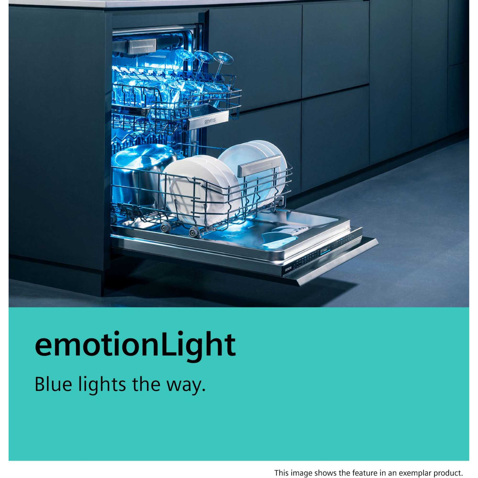 SN95EX12CG iQ500 60cm 14 Place Setting Fully-Integrated Dishwasher