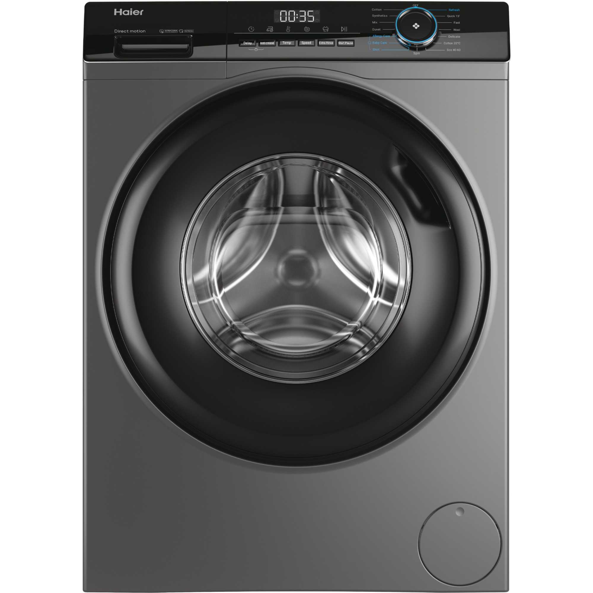HW90B14939S8UK 9kg Washing Machine - Graphite