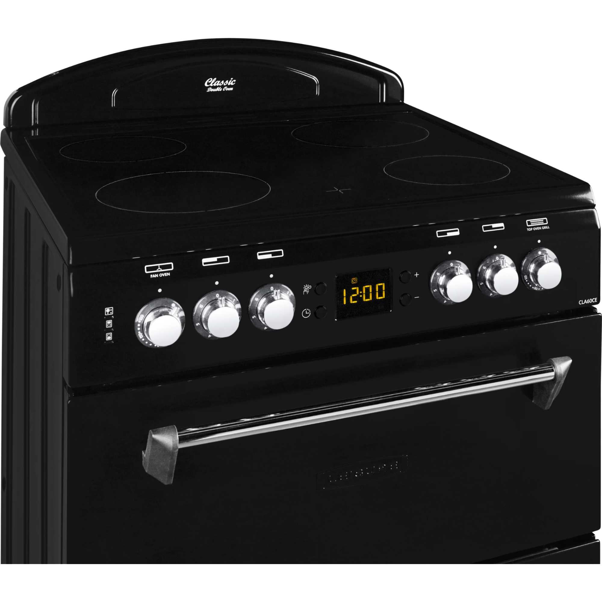 Classic 60cm Electric Double Oven Cooker - CLA60CEK