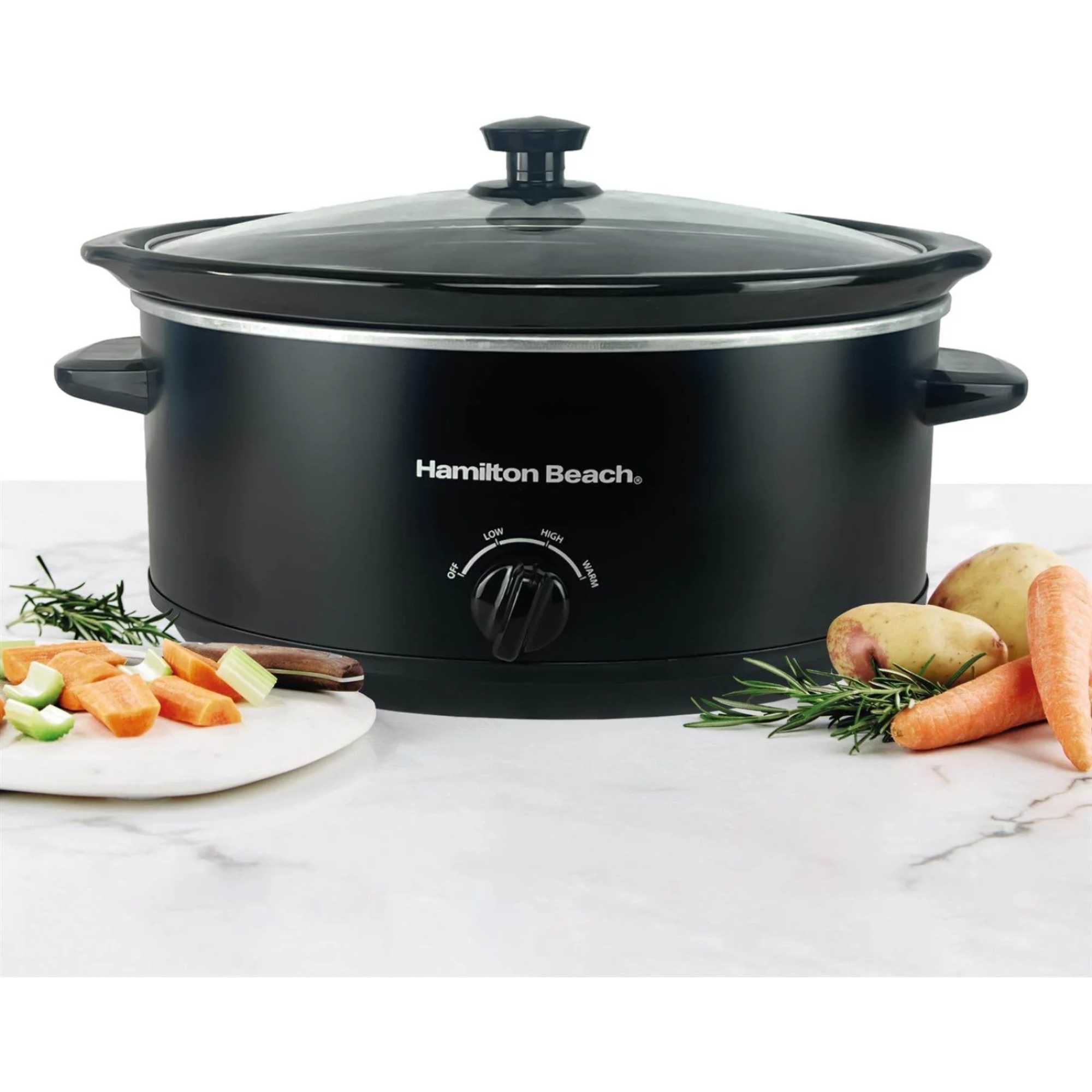 HBSC070B The Family Favourite 6.5L Slow Cooker - Black