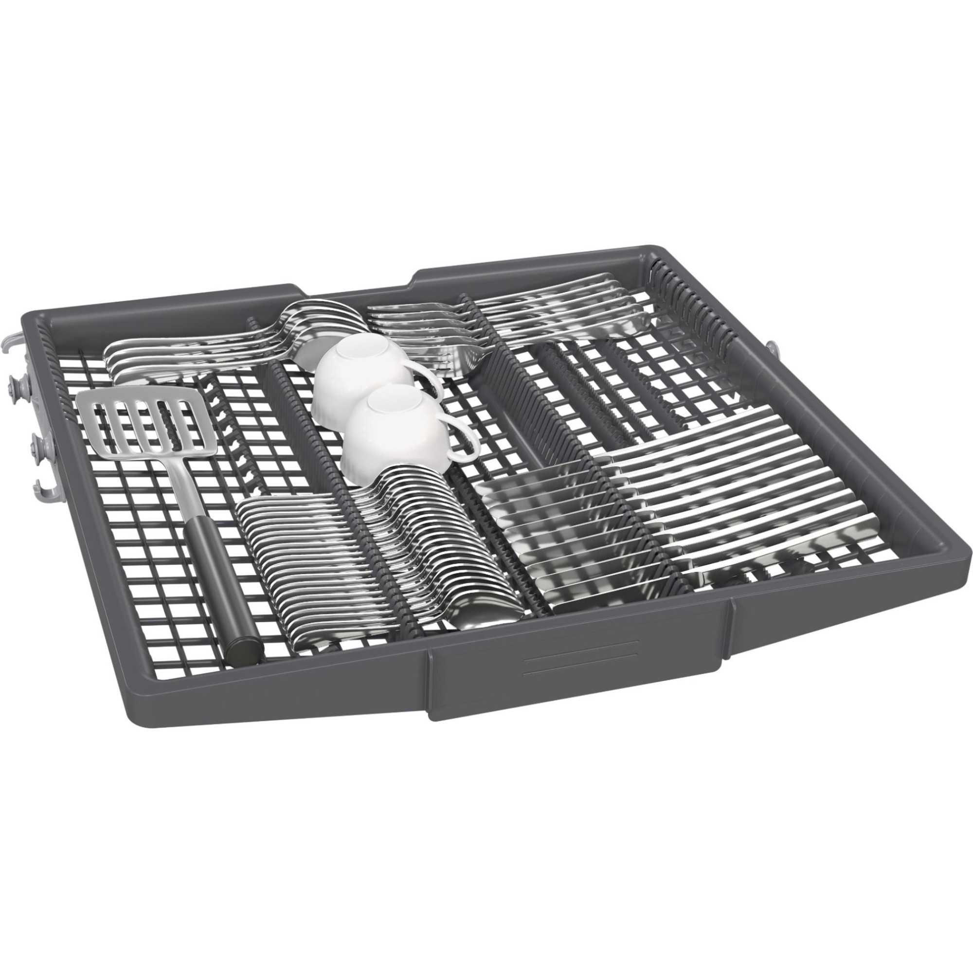 SN25EC13CE 14 Place Settings Freestanding Dishwasher - Black