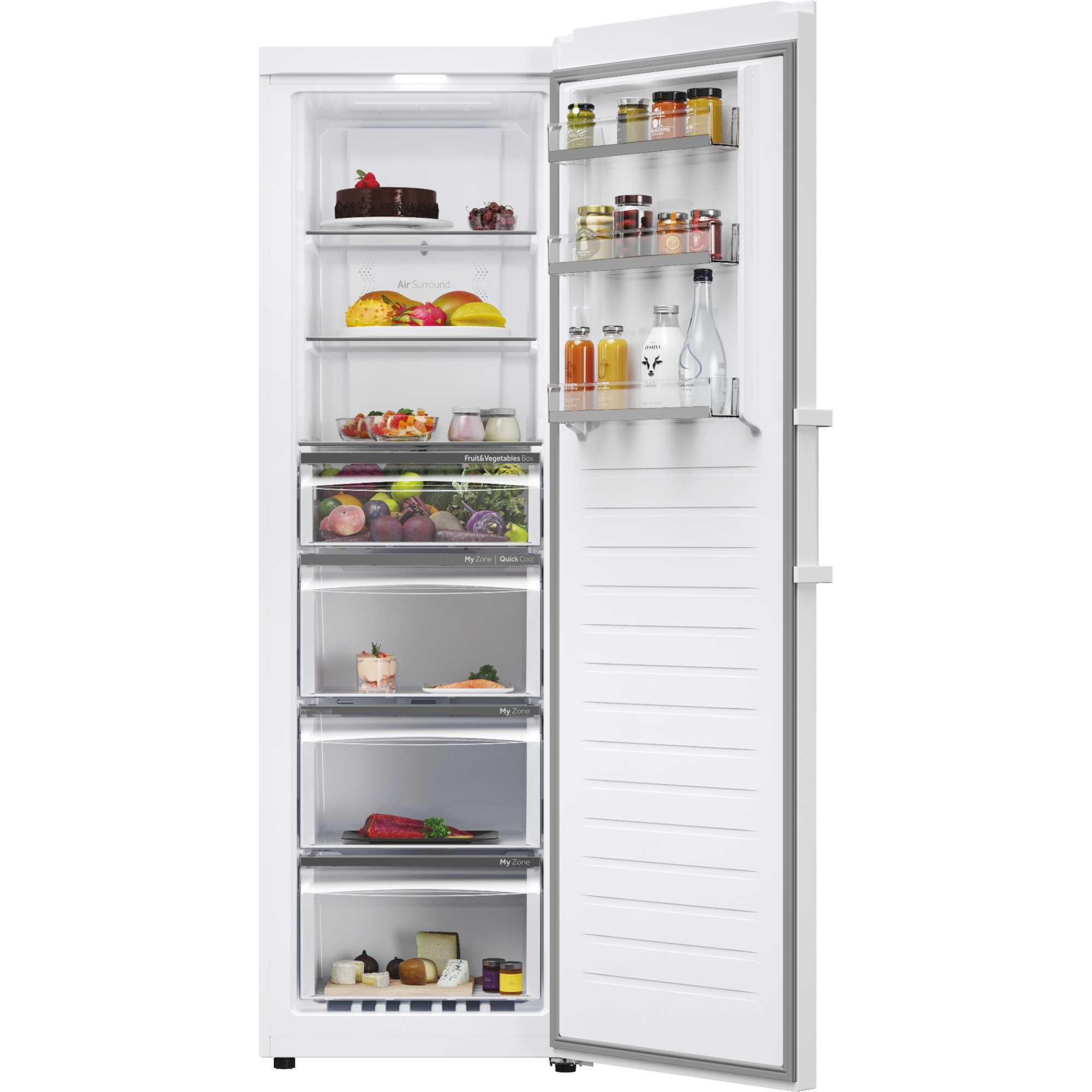 H3R-330WNA UK 1D 60 Series 7 Larder No Frost Smart Fridge - White