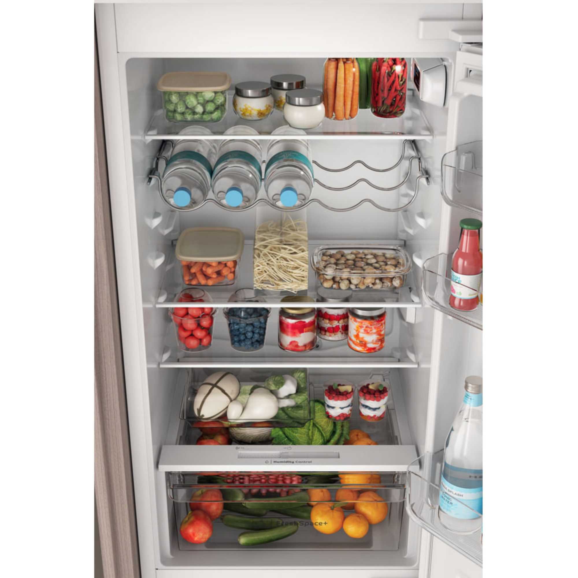 INC18D011B1 Push&Go 268l Low Frost Integrated Fridge Freezer
