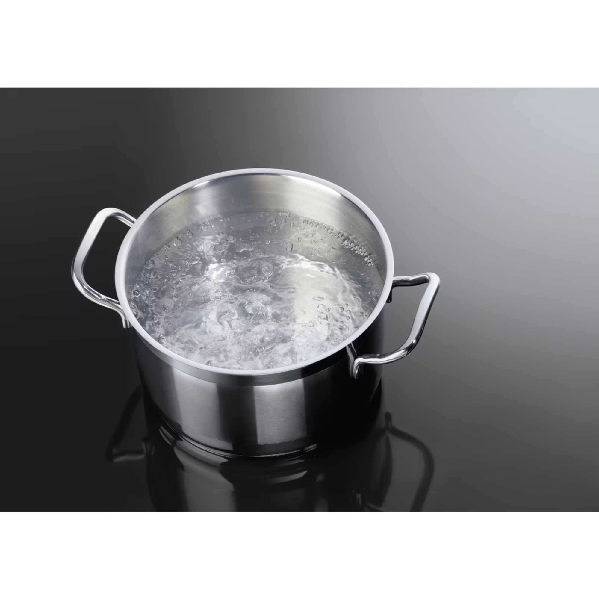 6000 SteamBake 60cm Electric Double Oven Cooker - CIB6743ACM