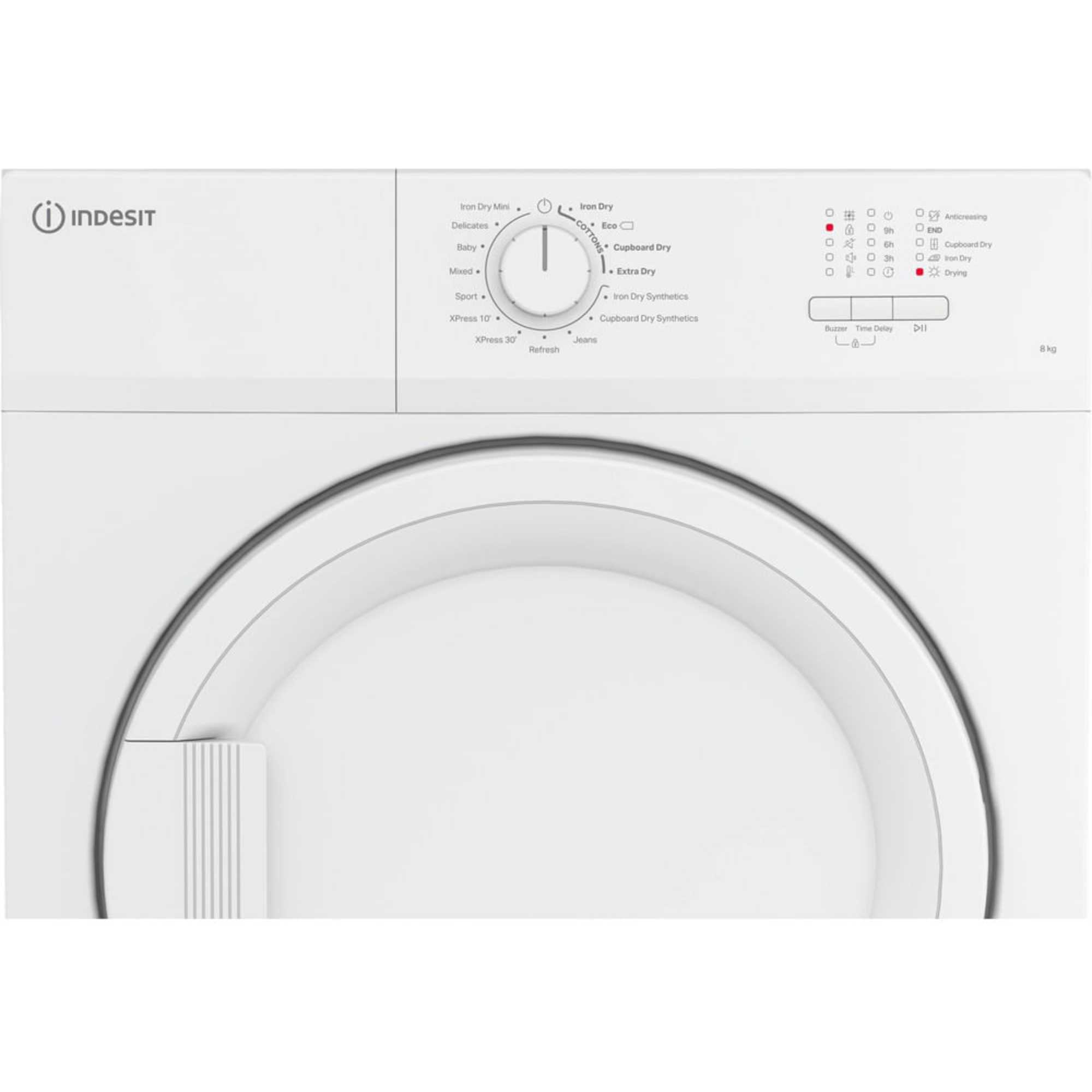 C YD A81 WWGL UK 8kg Air Vented Tumble Dryer - White